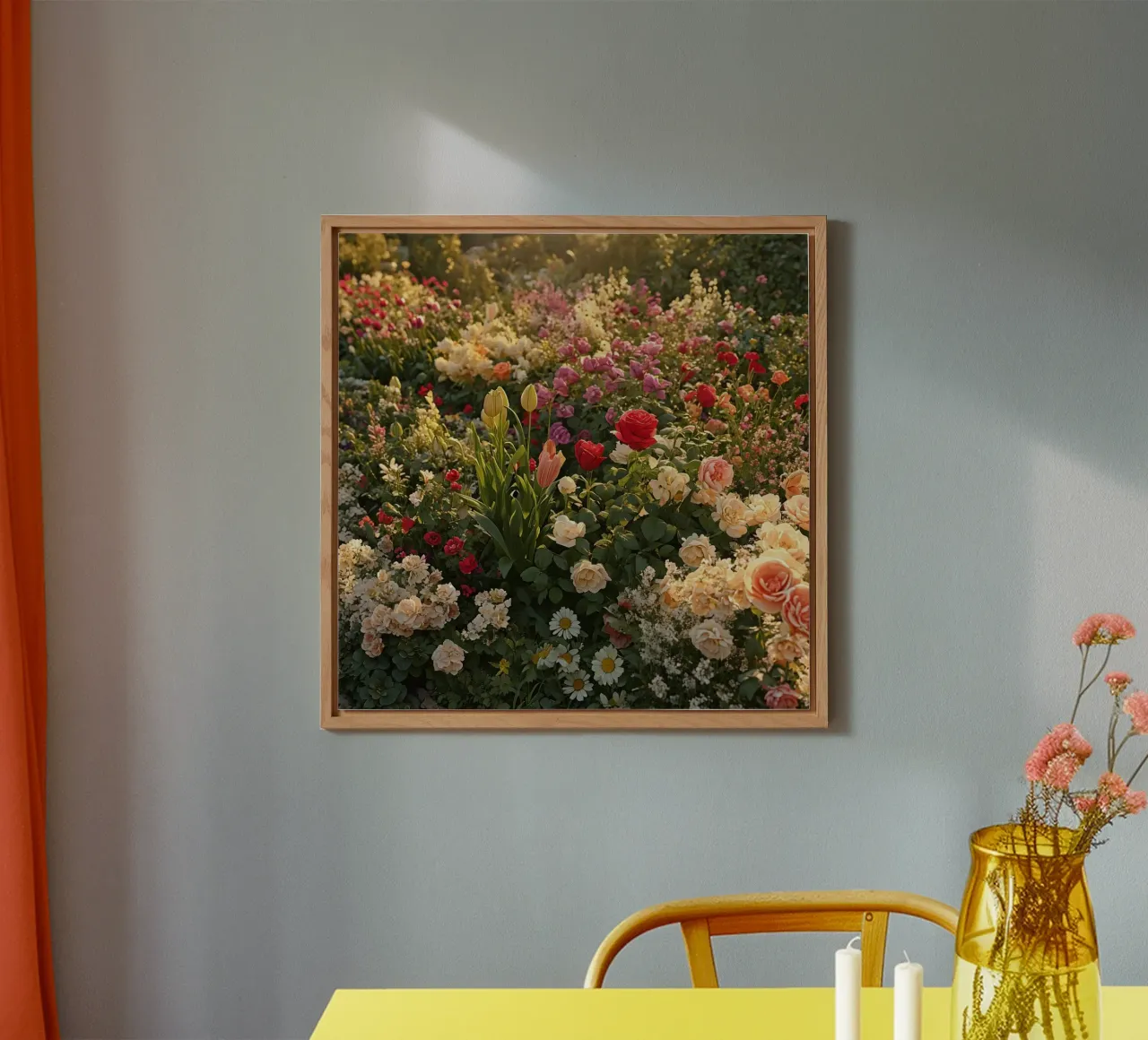 Meadow Whispers alu-dibond by Bold Blooms