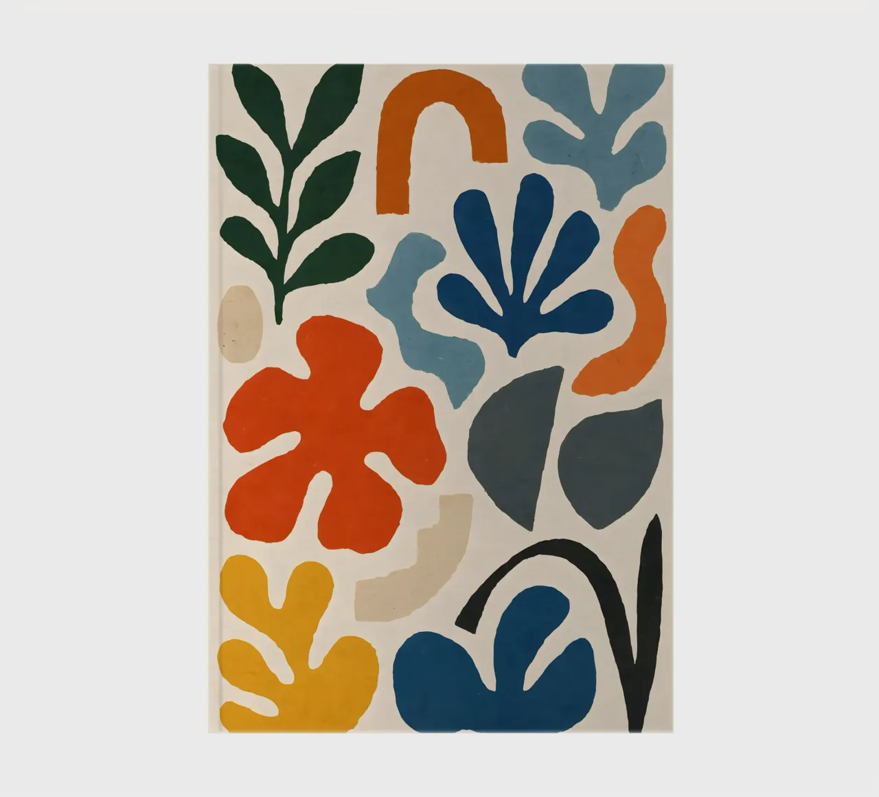 Modern Collage notebook by Gypsy Galleria