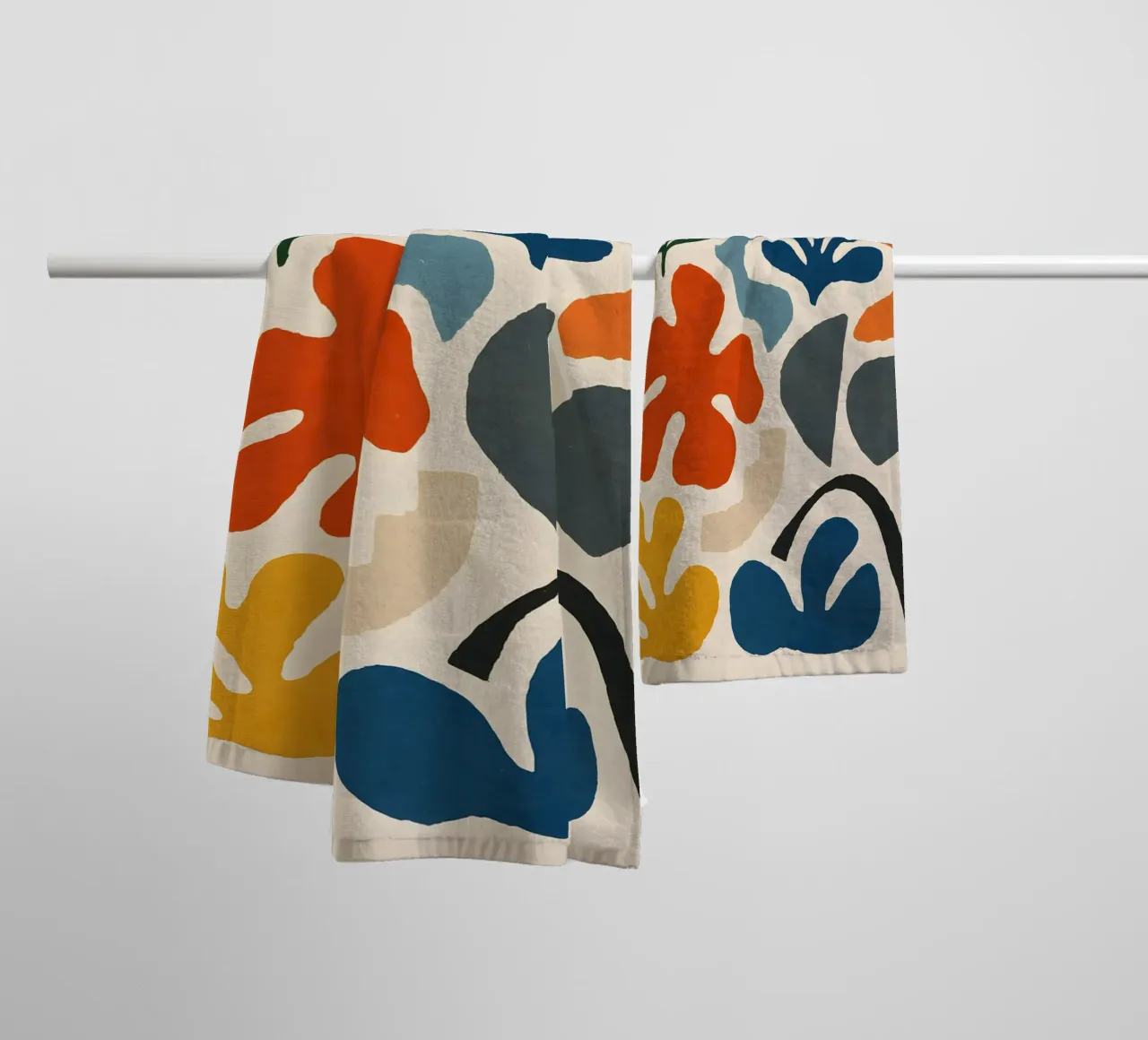 Modern Collage towel by Gypsy Galleria