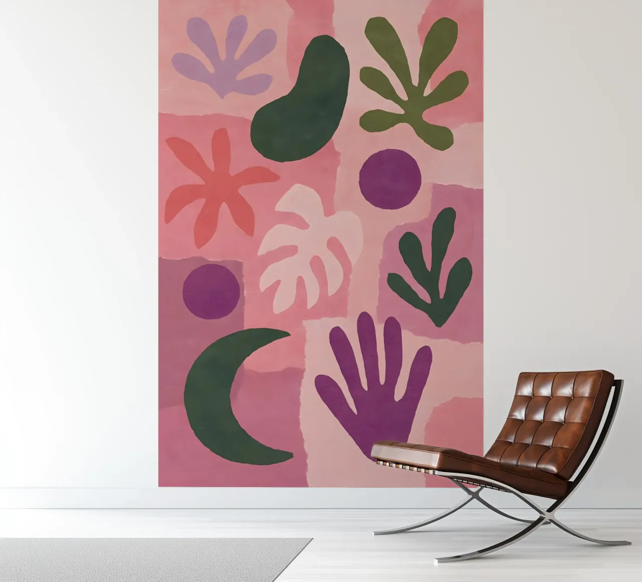 Modern Abstract Collage photo wallpaper by Gypsy Galleria