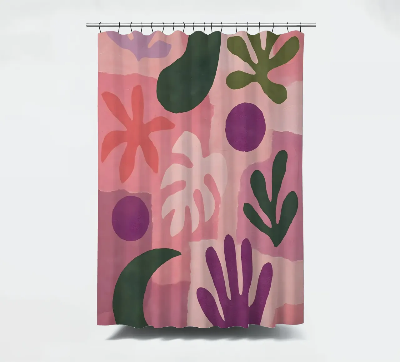 Modern Abstract Collage tenda da doccia da Gypsy Galleria