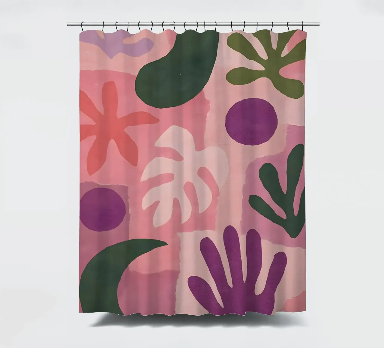 Modern Abstract Collage tenda da doccia da Gypsy Galleria