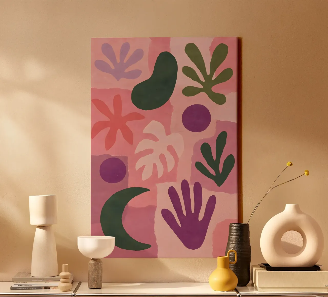 Modern Abstract Collage tela da Gypsy Galleria