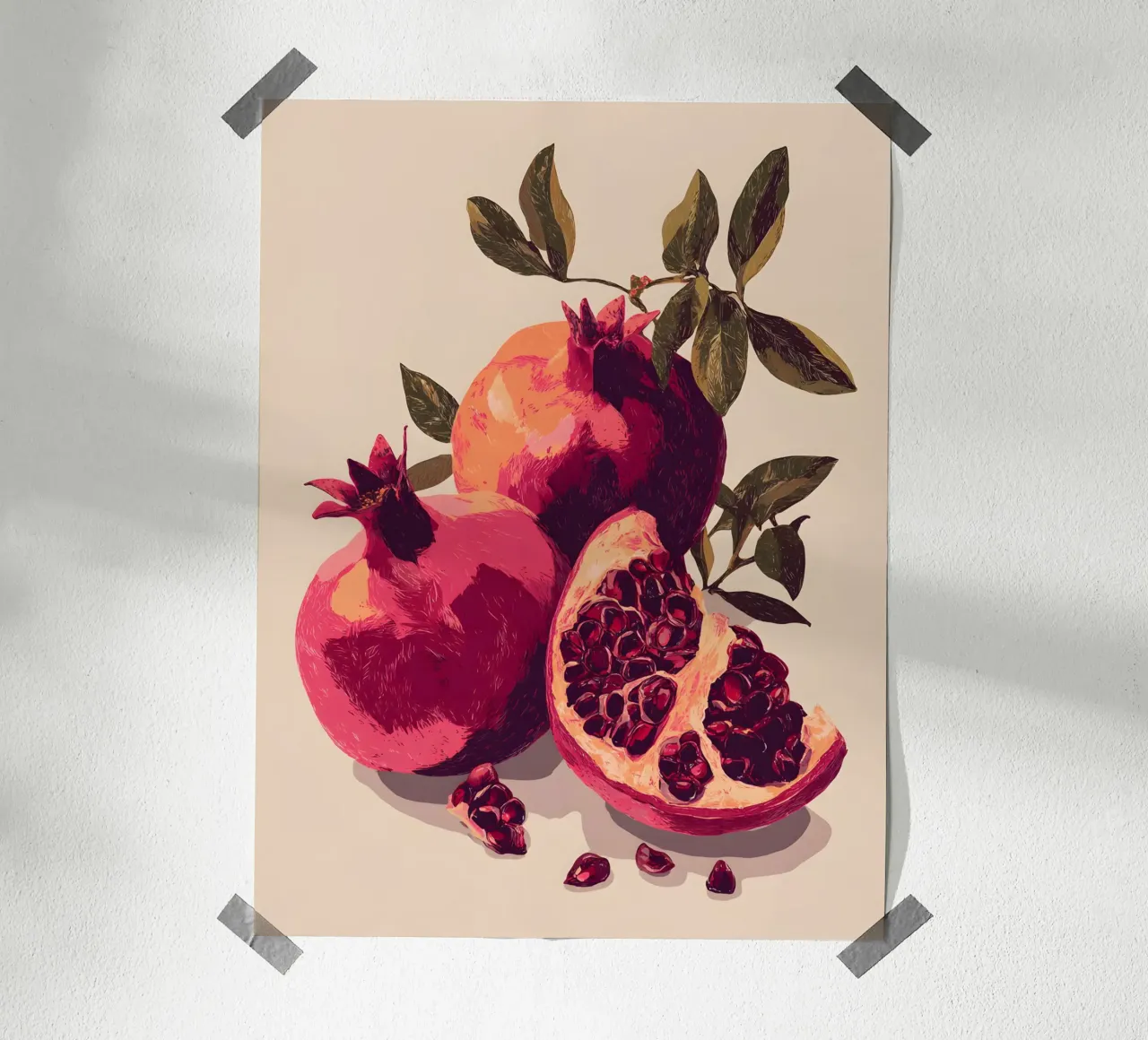 The Pomgranates poster by Gypsy Galleria