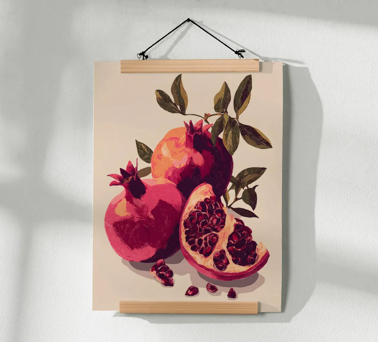 The Pomgranates poster by Gypsy Galleria