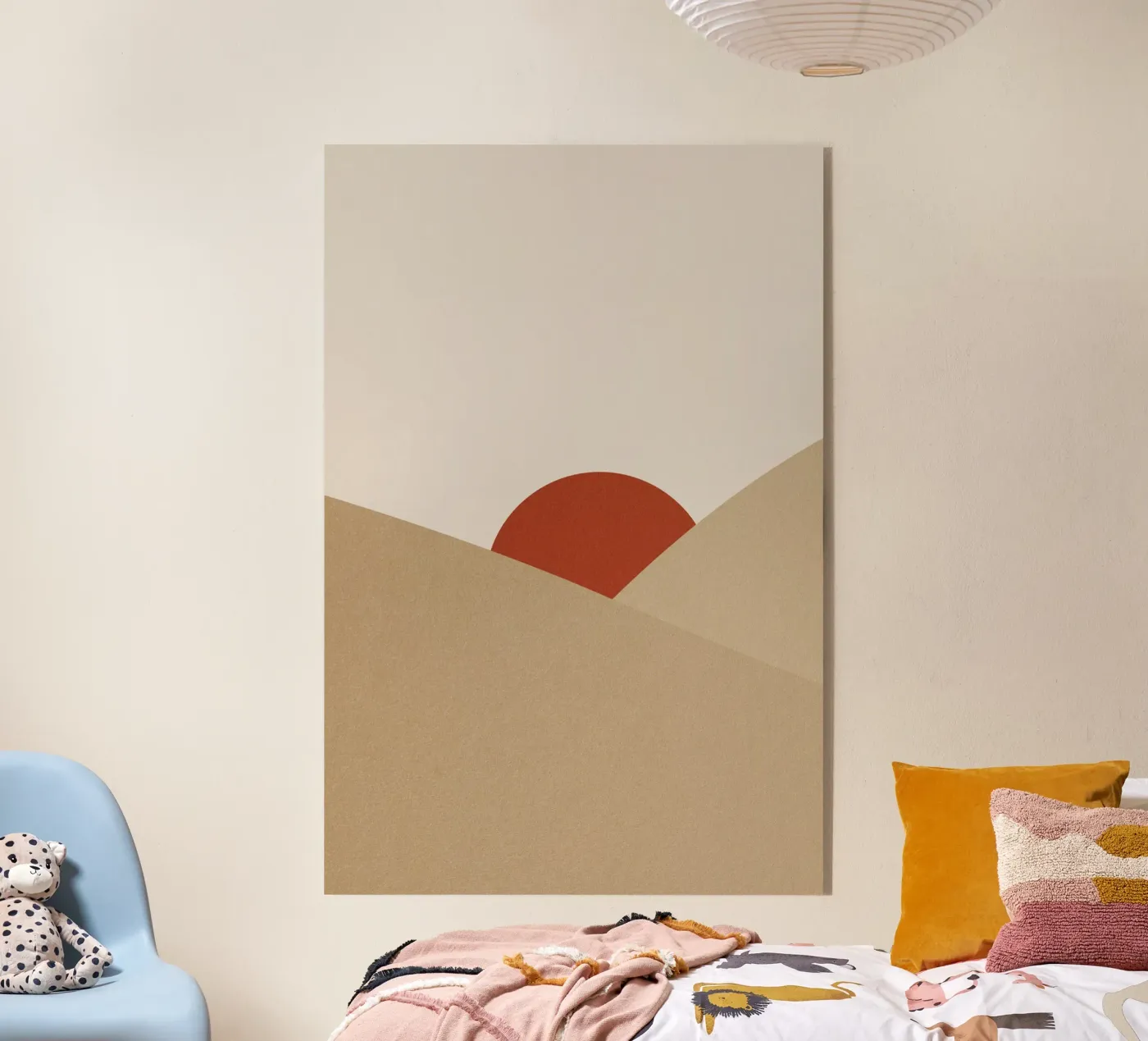 Boho Desert Geometry Sunset plexiglass da pierosvisuals