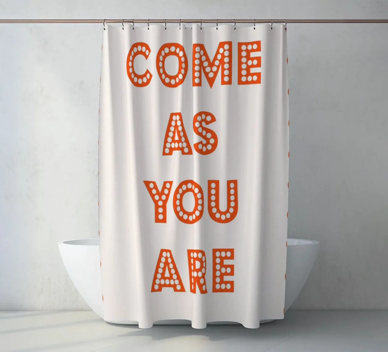Come As You Are tenda da doccia da Attaboy Dsgn