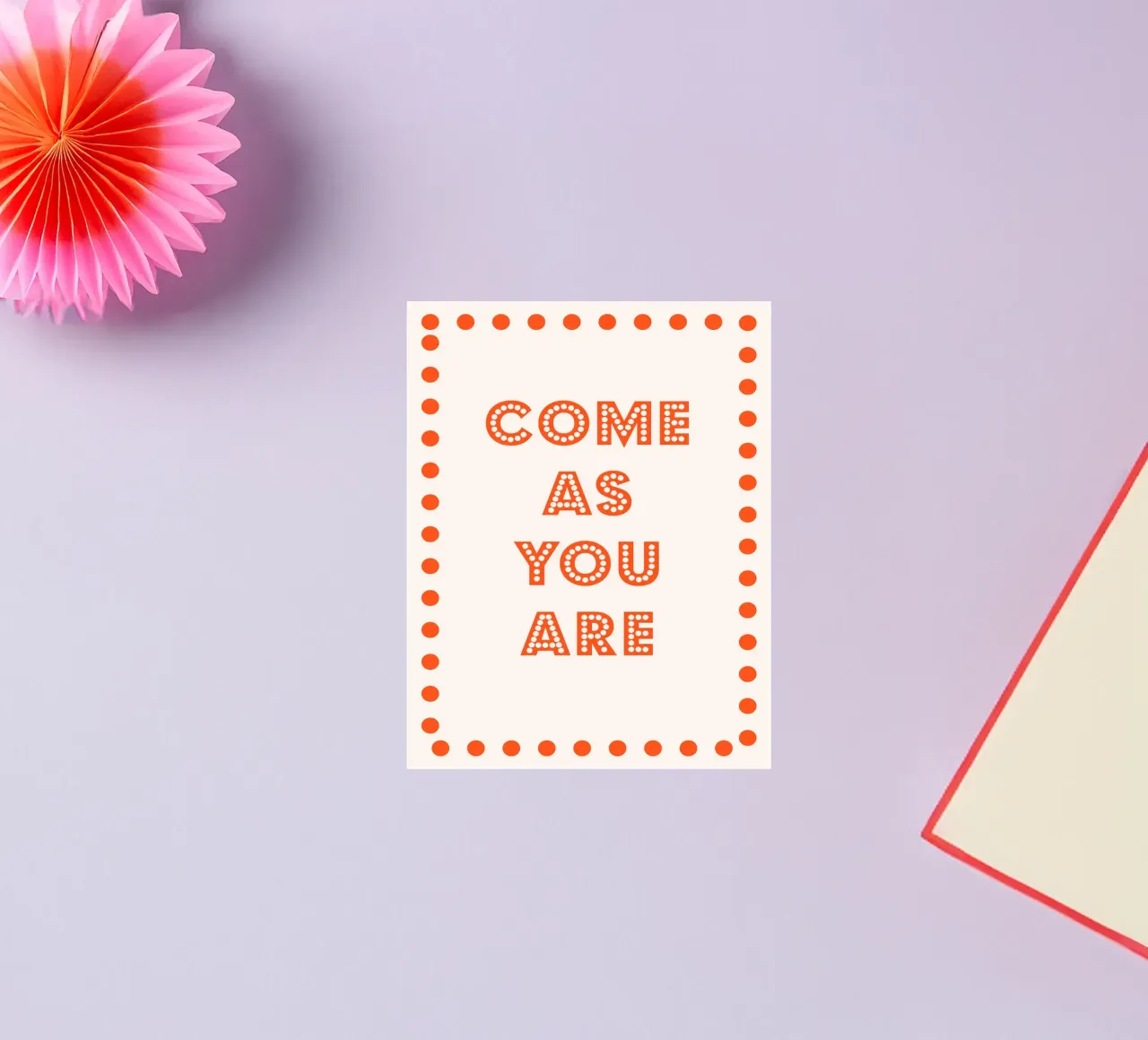 Come As You Are sticker by Attaboy Dsgn