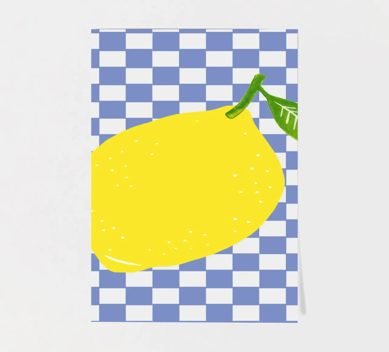 Lemon Zitrone Kitchen Art foglio adesivo da Attaboy Dsgn