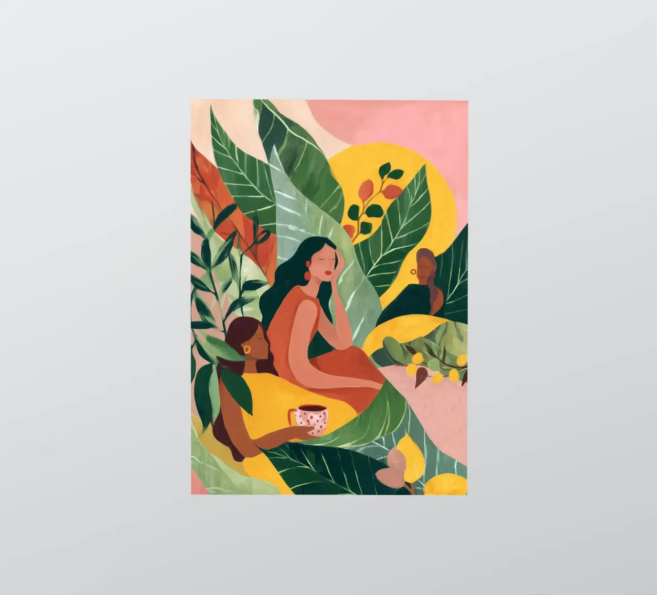 Among the Leaves sticker by Clara August