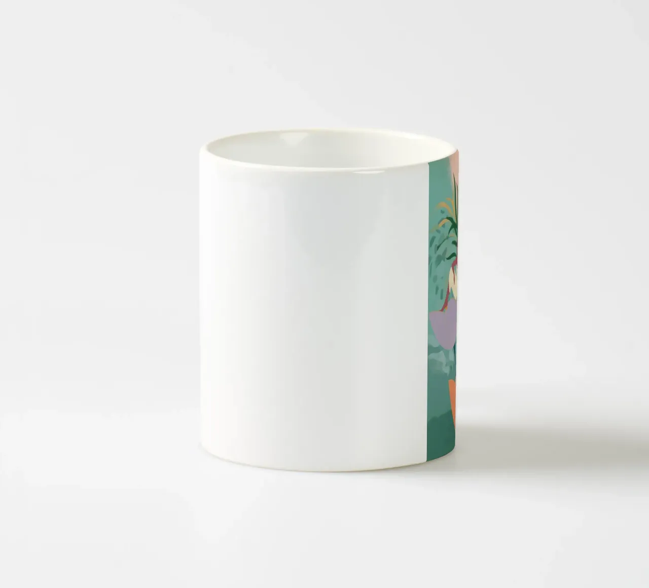 Flora Femina tazza in ceramica da Clara August