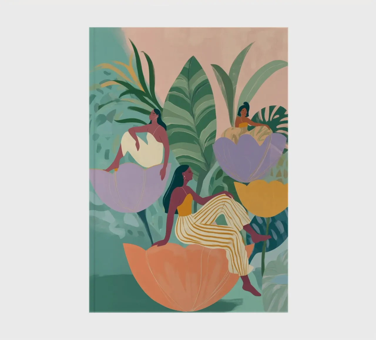 Flora Femina notebook by Clara August