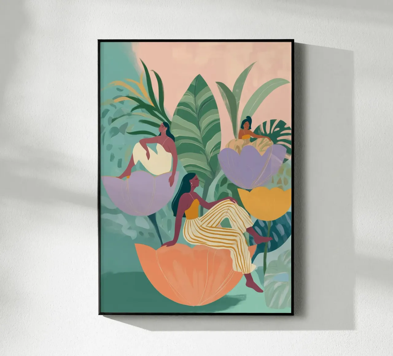 Flora Femina acrylic glass by Clara August
