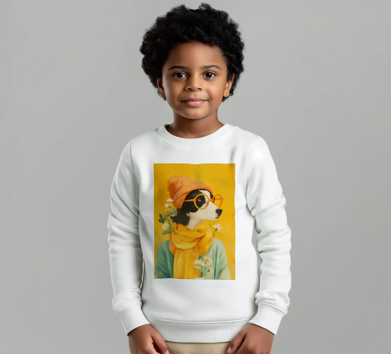 Sunny Side Up felpa bambino da Clara August