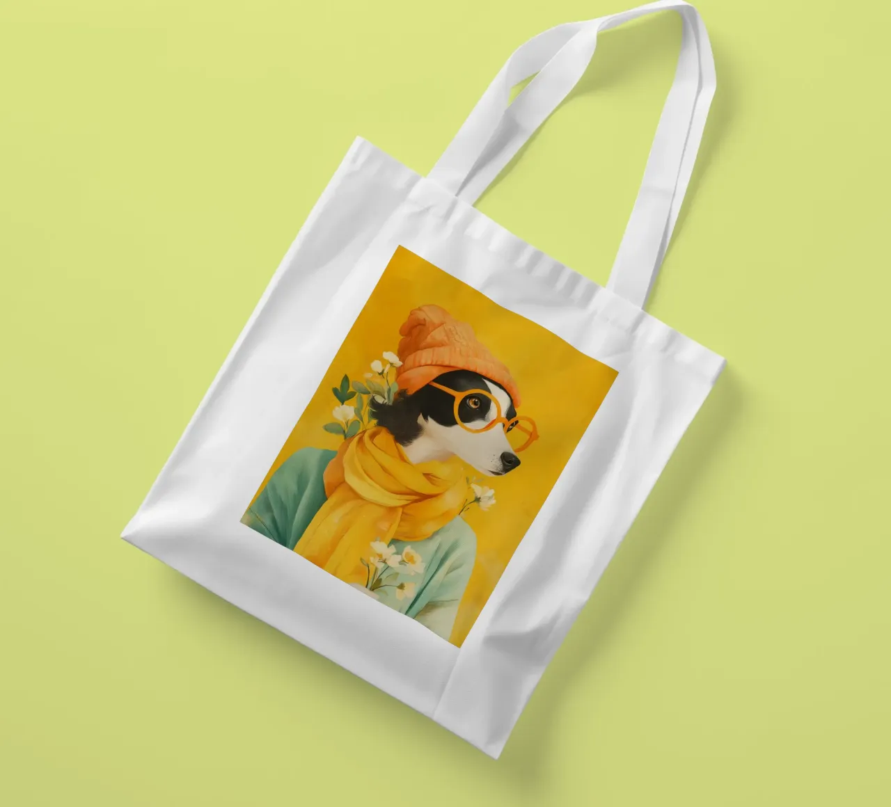 Sunny Side Up borsa in juta da Clara August