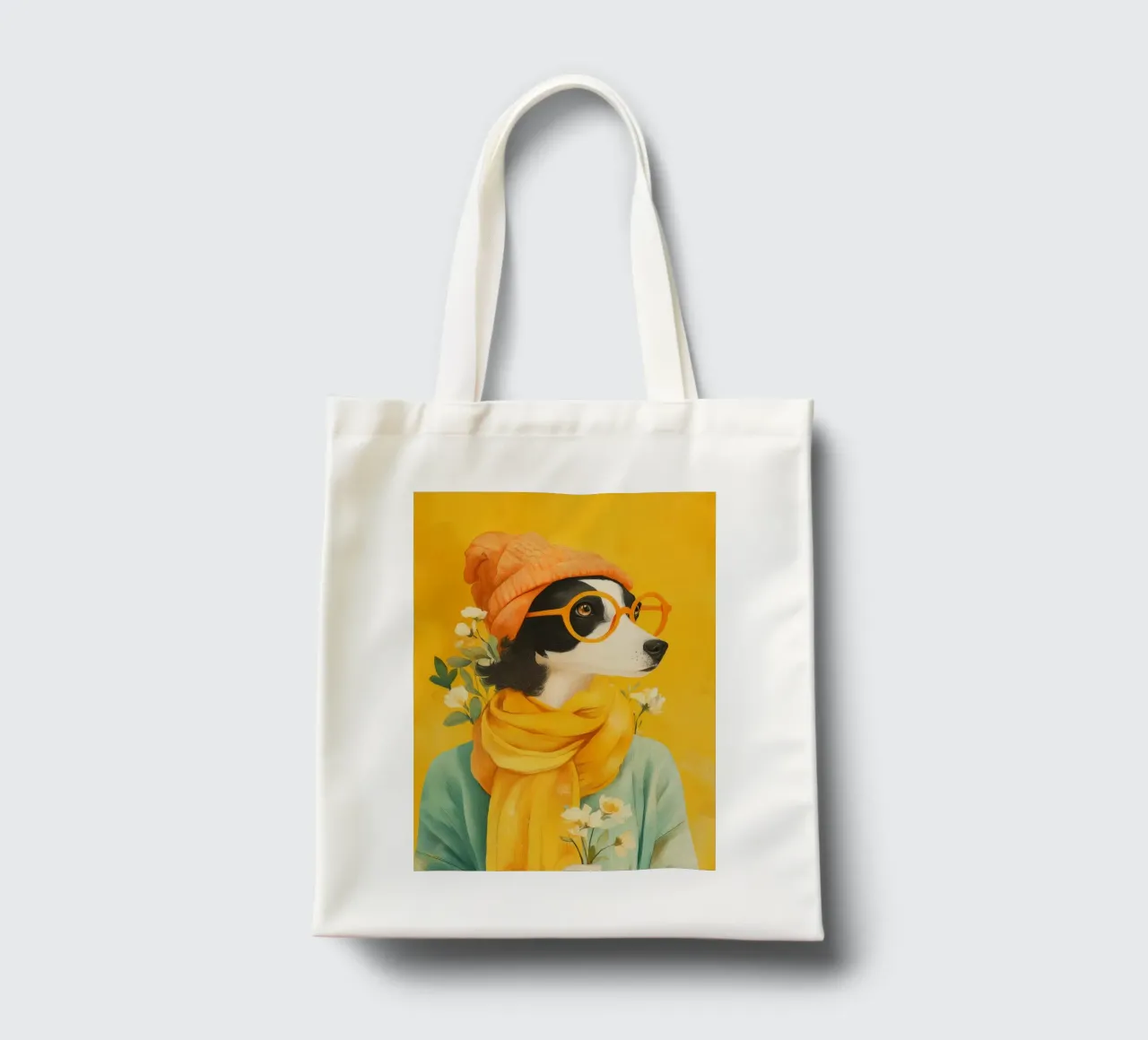 Sunny Side Up borsa in juta da Clara August