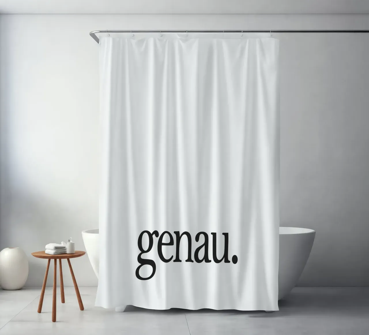 Esattamente il tipo tenda da doccia da Attaboy Dsgn