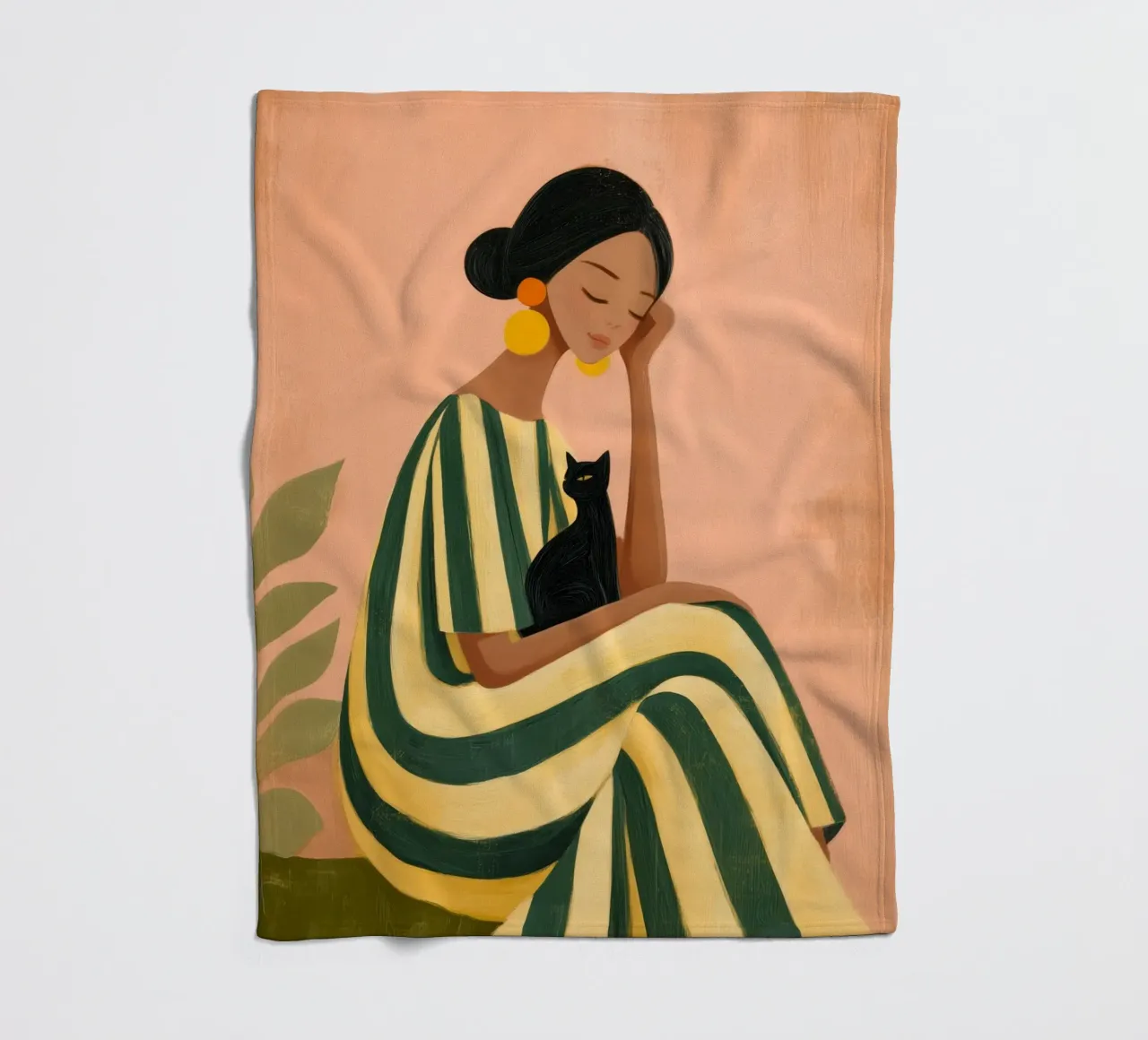 In Quiet Company coperta in pile da Clara August