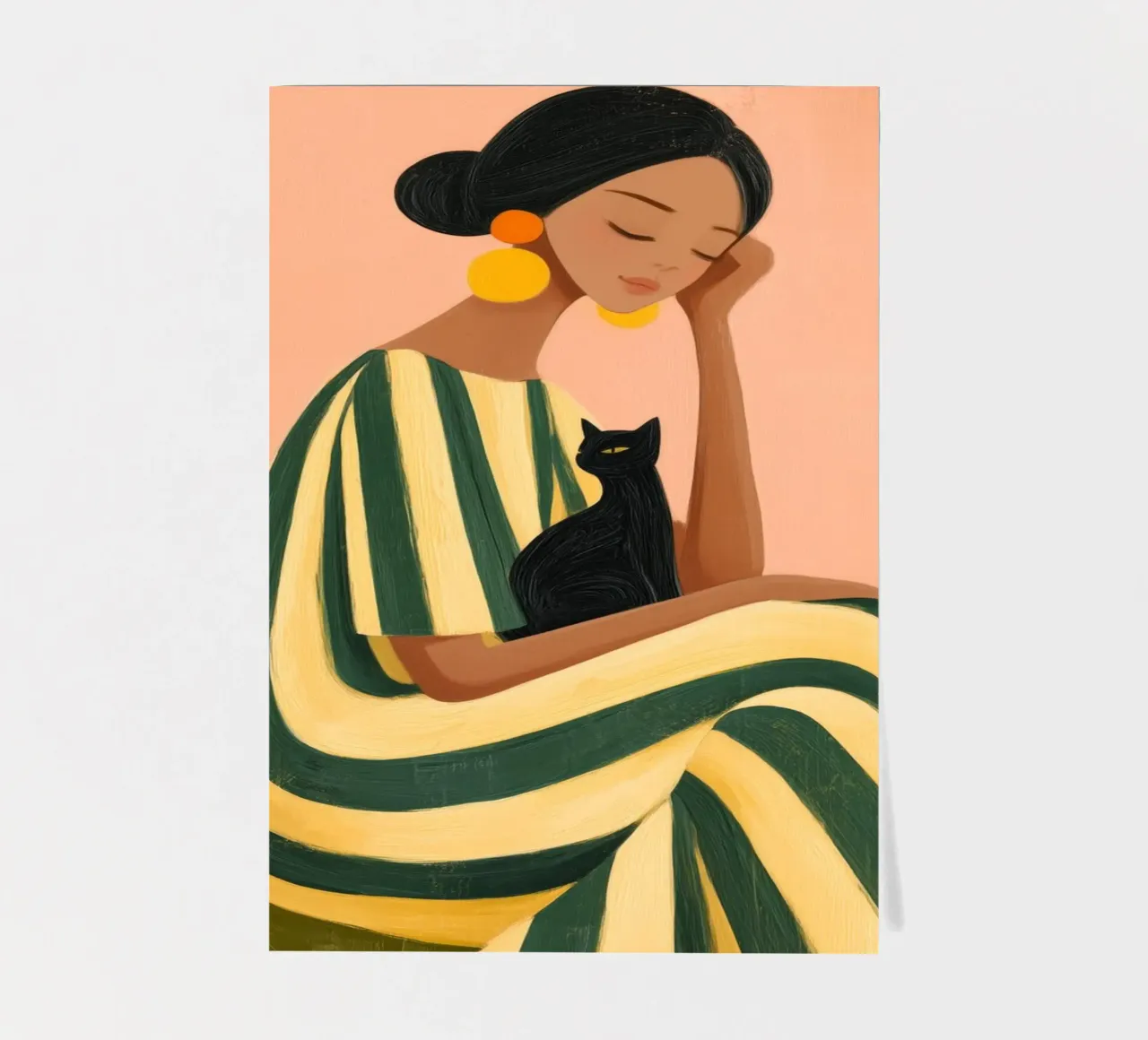 In Quiet Company sticker sheet by Clara August