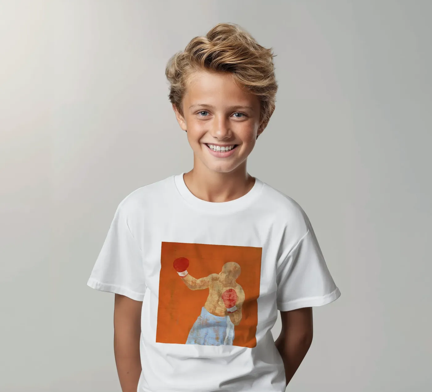 Boxer 2 t-shirt bambini da Andy Bridge