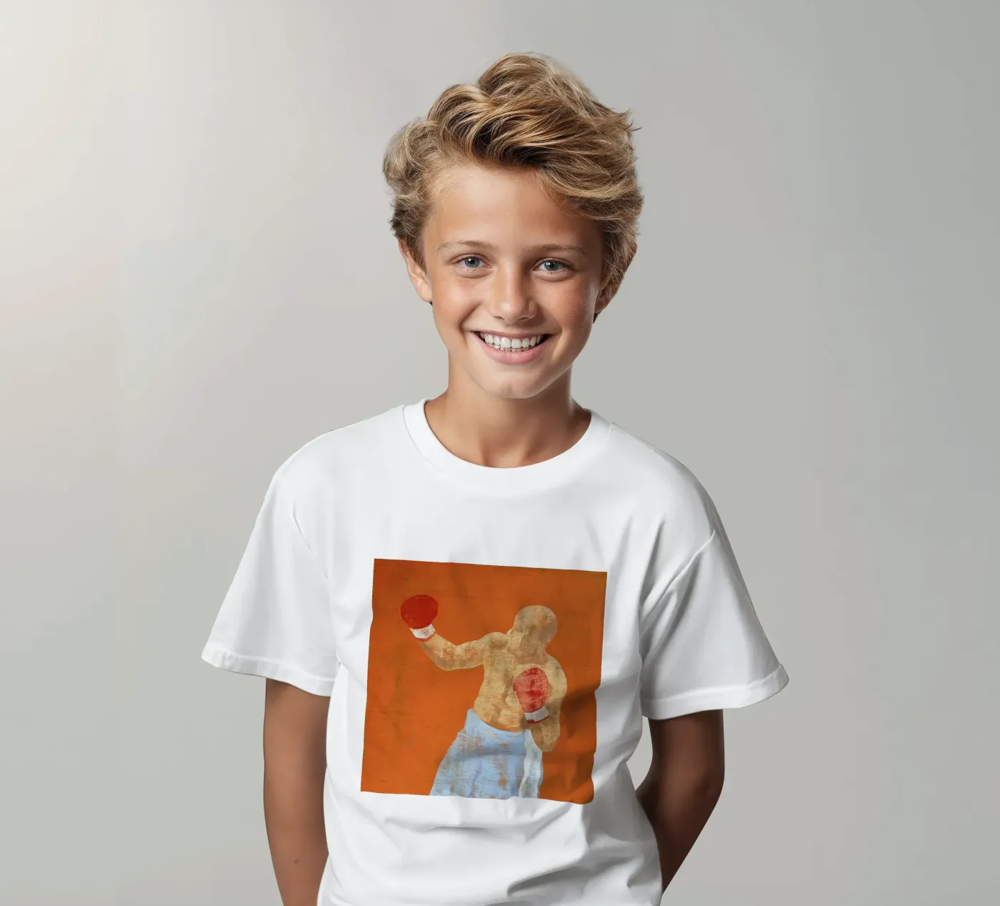 Boxer 2 t-shirt bambini da Andy Bridge