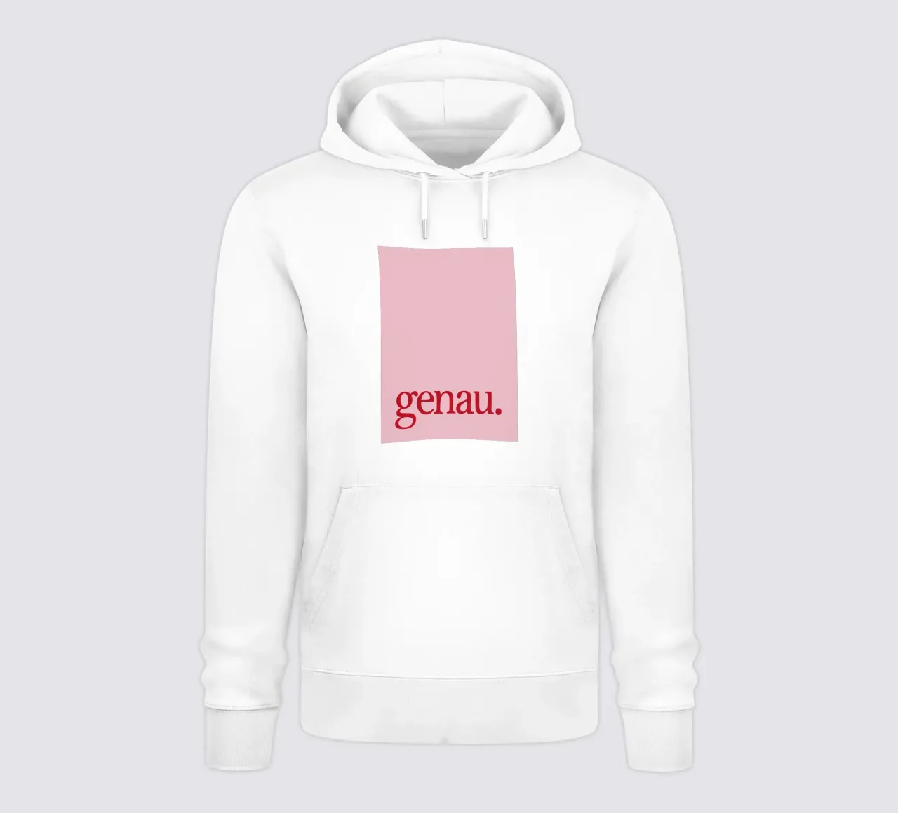 Genau Pink felpa con cappuccio da Attaboy Dsgn