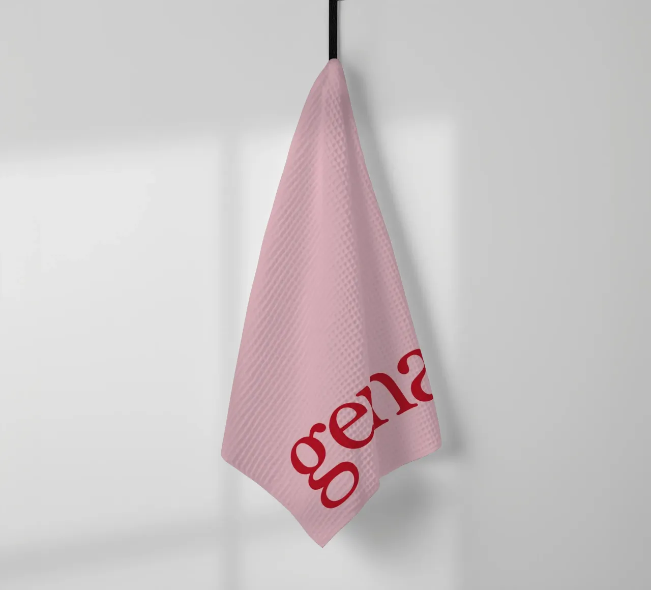 Genau Pink canovaccio da cucina da Attaboy Dsgn