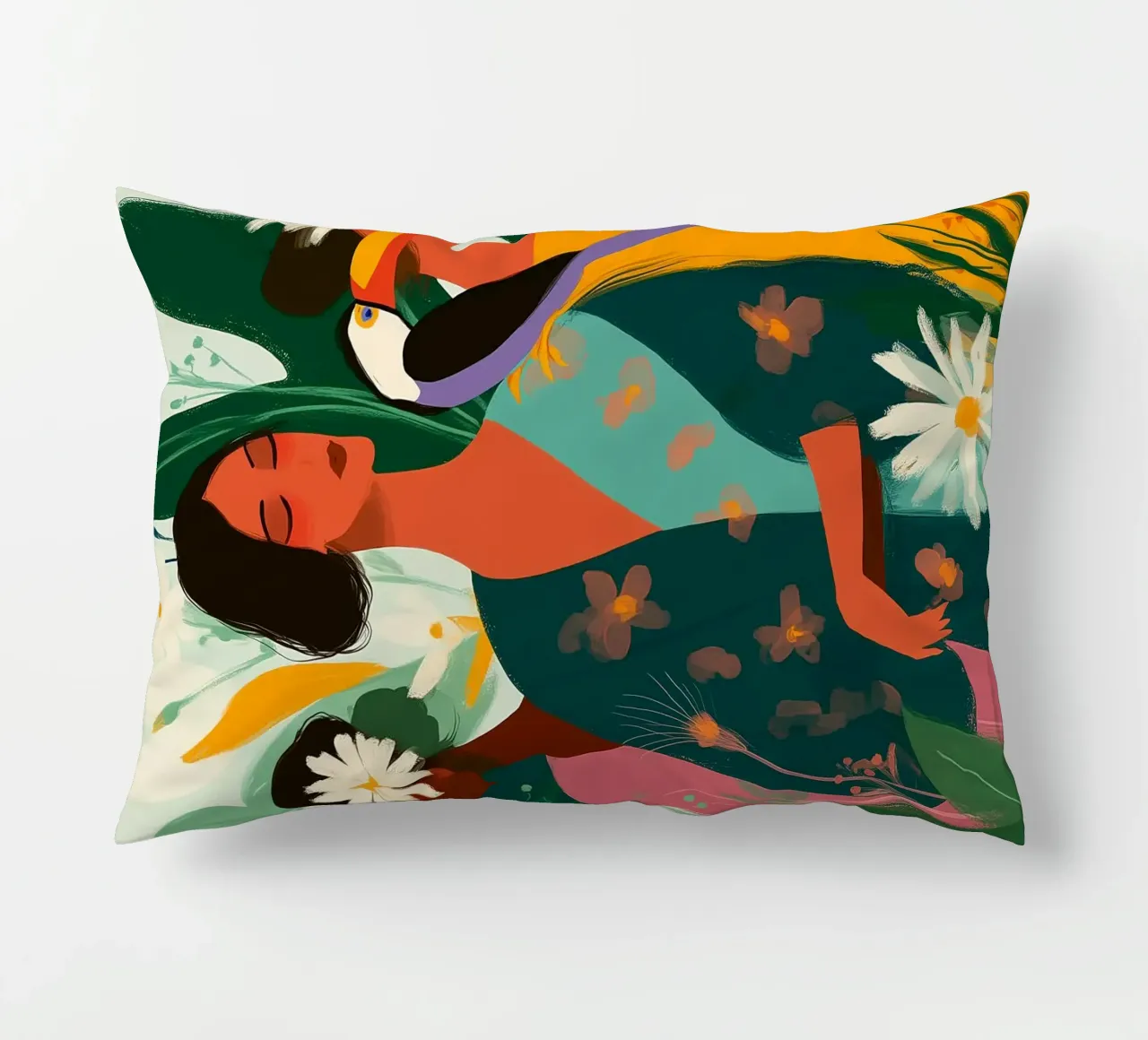 Tropica Tranquila II decorative cushion by Clara August