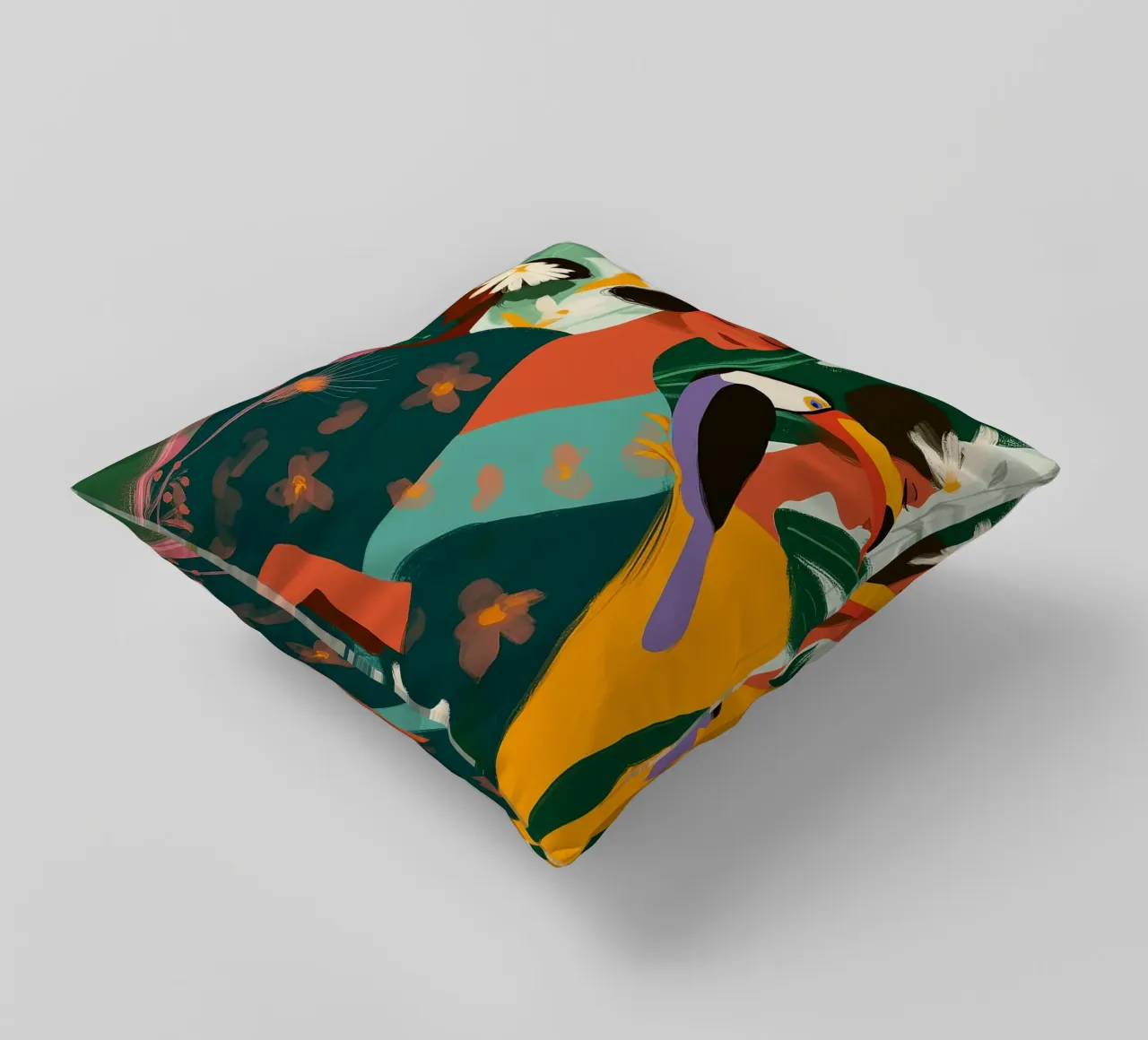 Tropica Tranquila II decorative cushion by Clara August