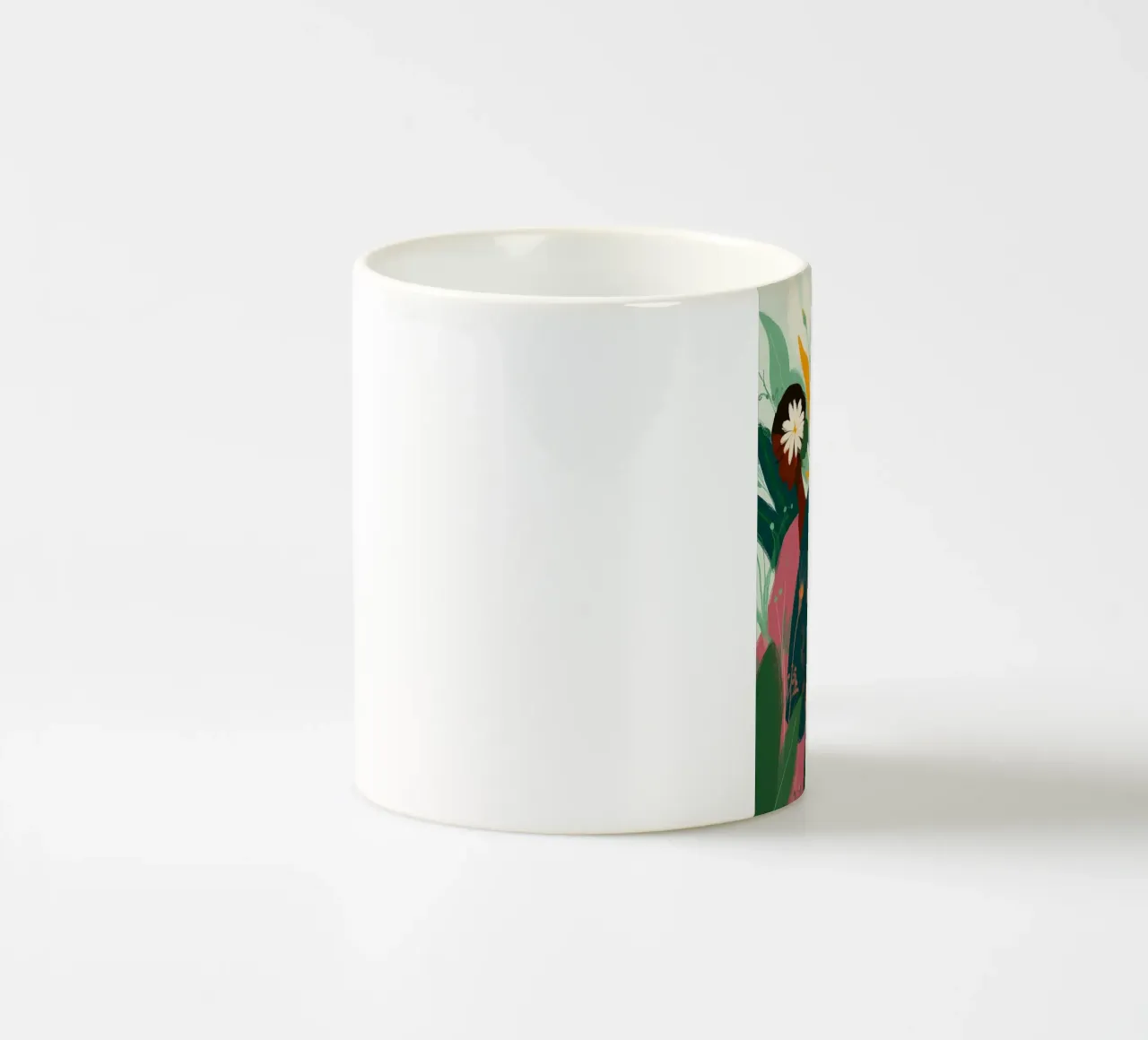 Tropica Tranquila II tazza in ceramica da Clara August