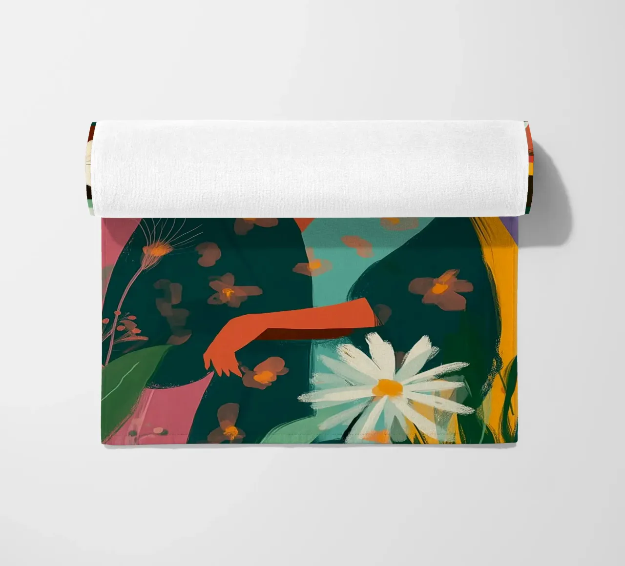 Tropica Tranquila II beach towel by Clara August