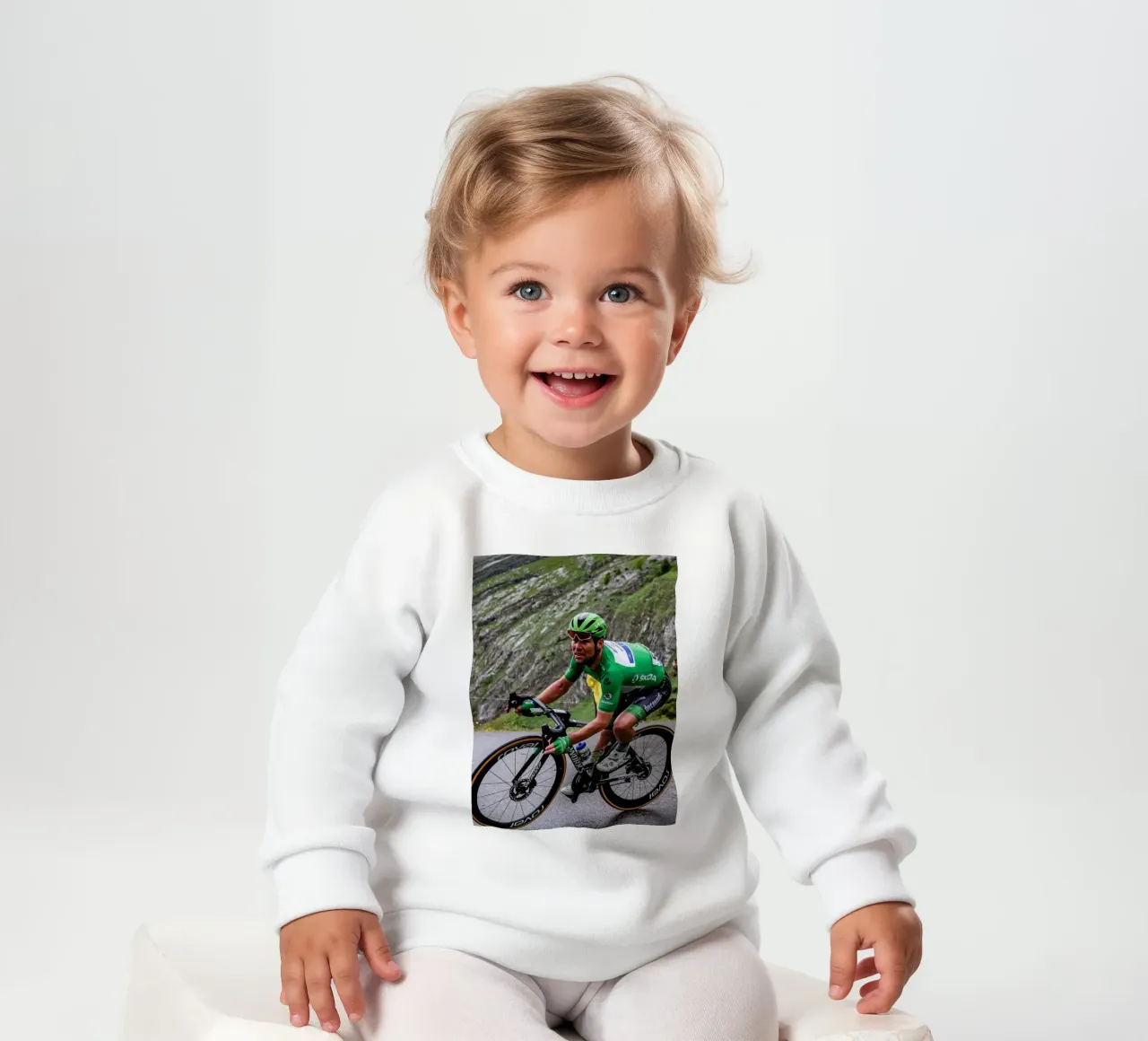 Mark Cavendish Tdf 2021 Maglia verde felpa neonato da Goodshops