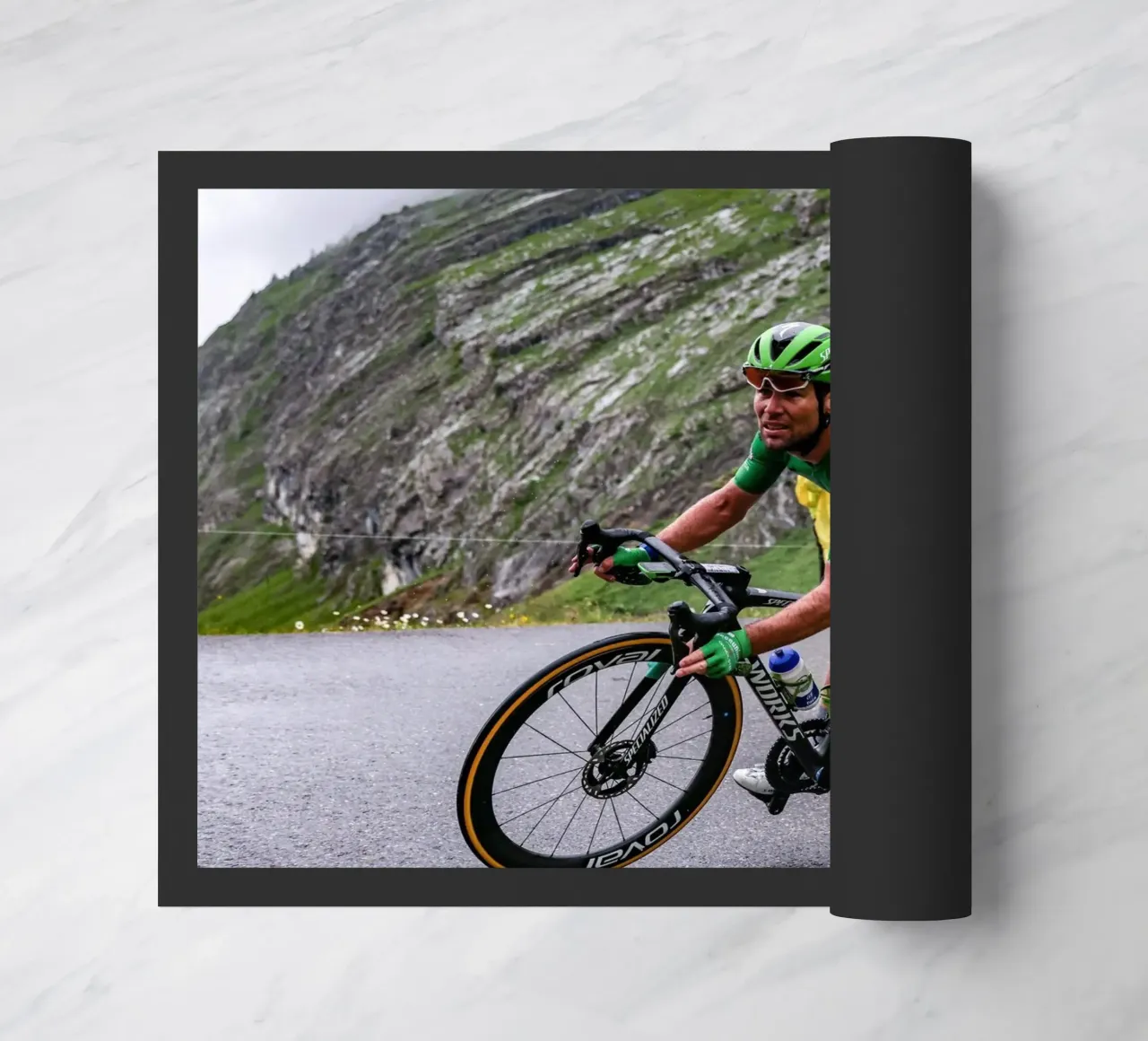 Mark Cavendish Tdf 2021 Maglia verde zerbino da Goodshops
