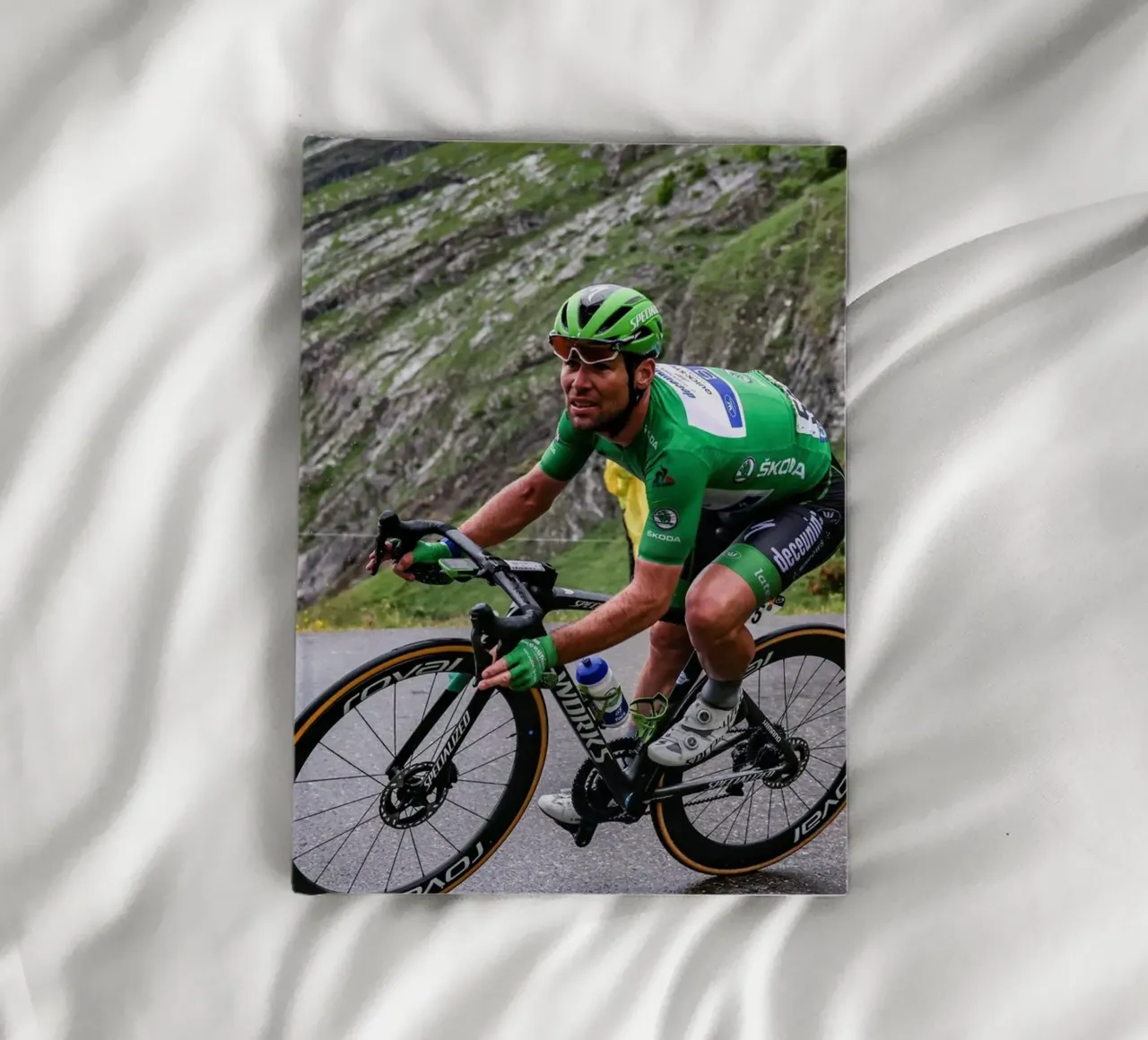 Maillot vert Mark Cavendish Tdf 2021 carnet de notes de Goodshops