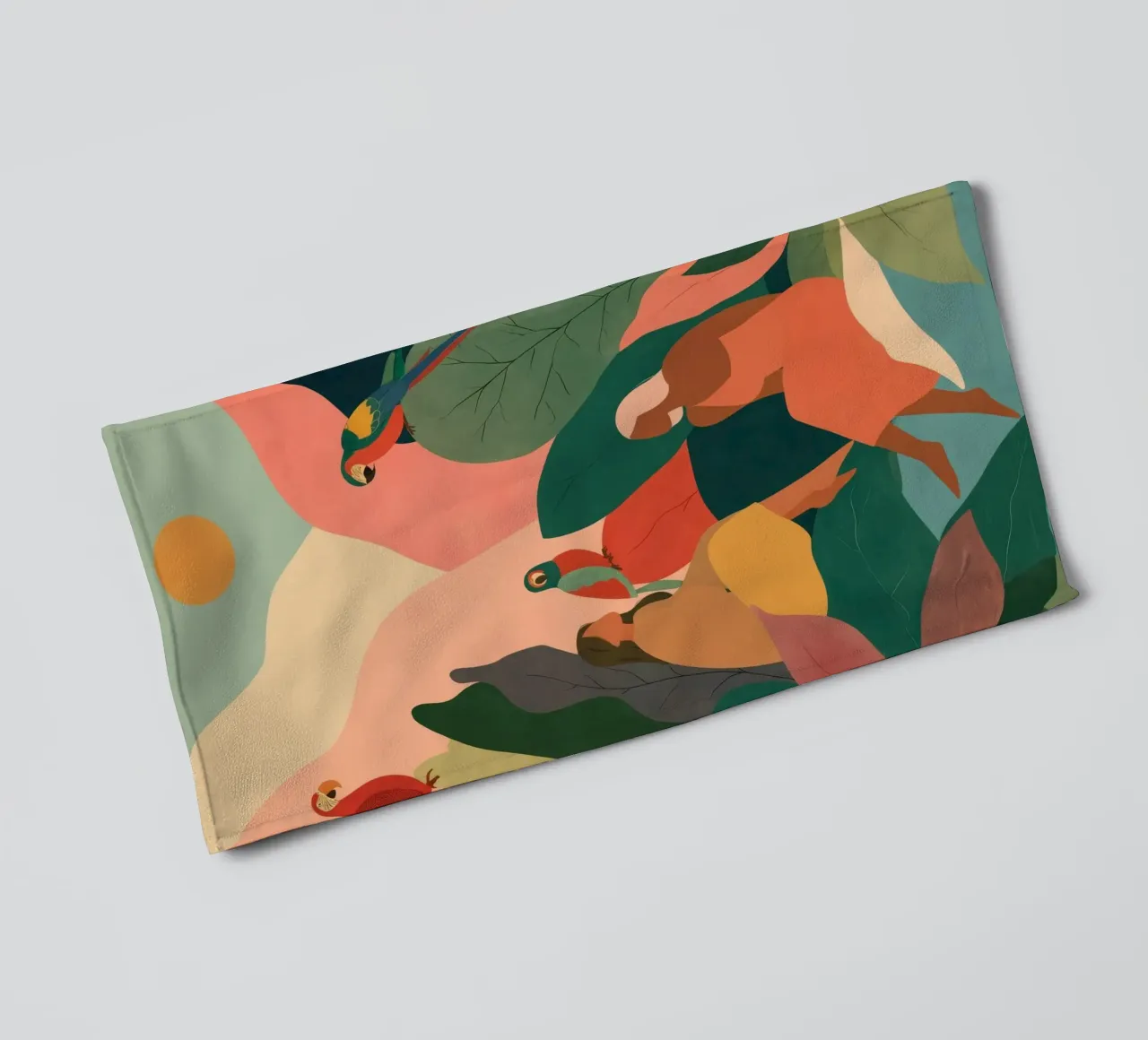 Tropicana Sisters towel by Clara August