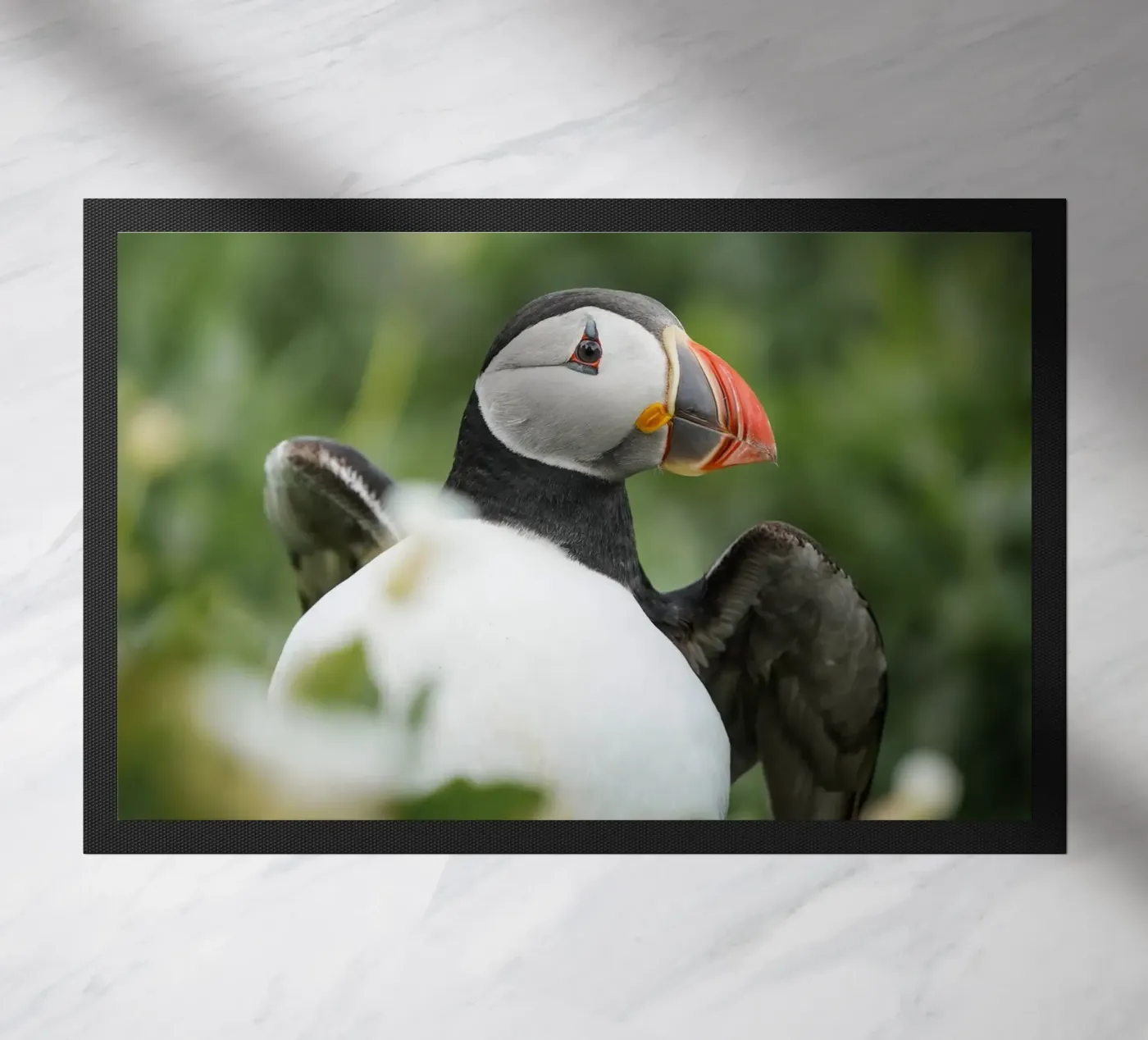 Puffin doormat by Tom's Wildlife