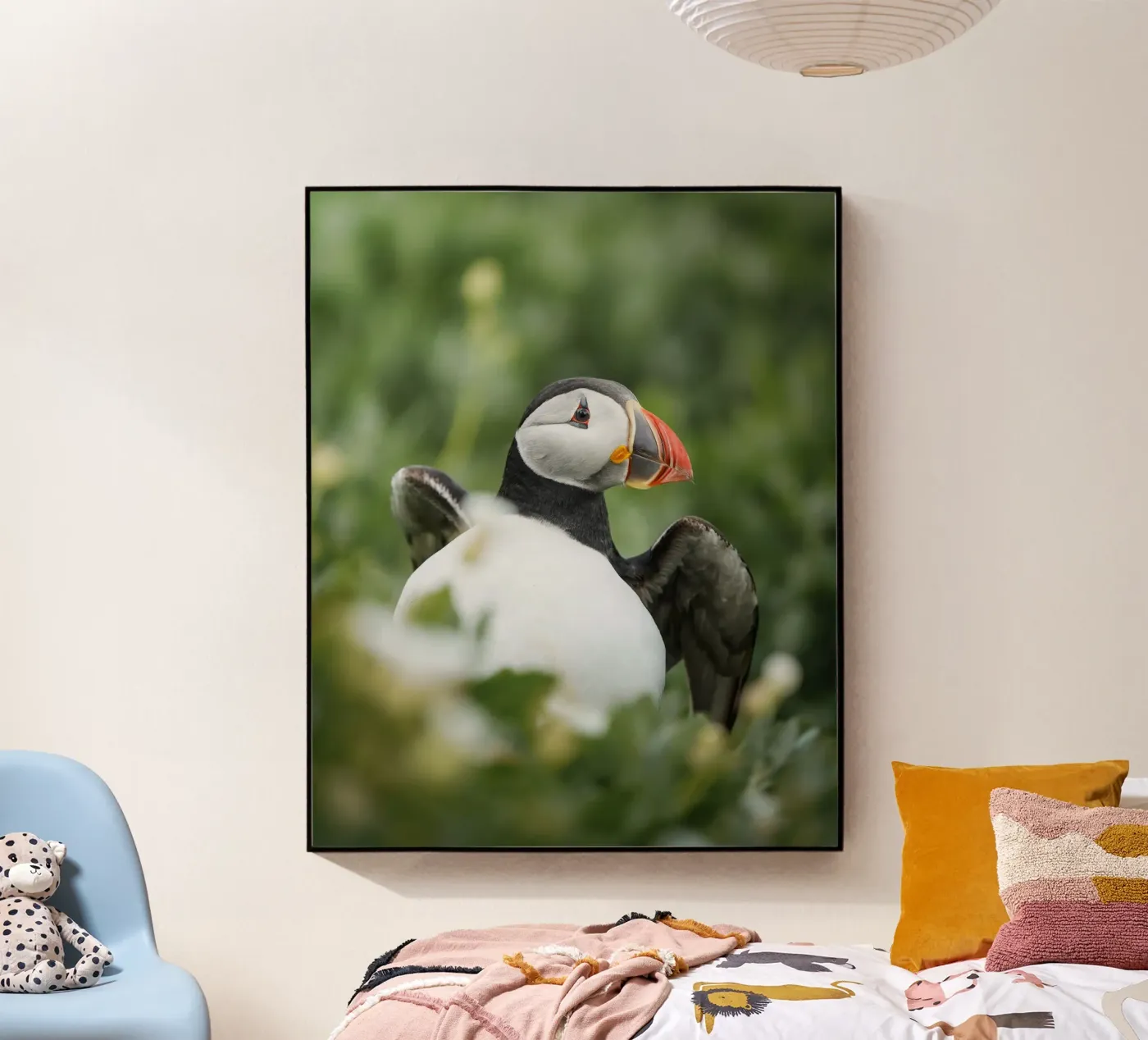 Puffin plexiglass da Tom's Wildlife