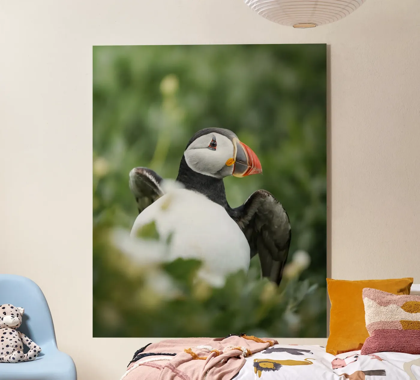Puffin plexiglass da Tom's Wildlife