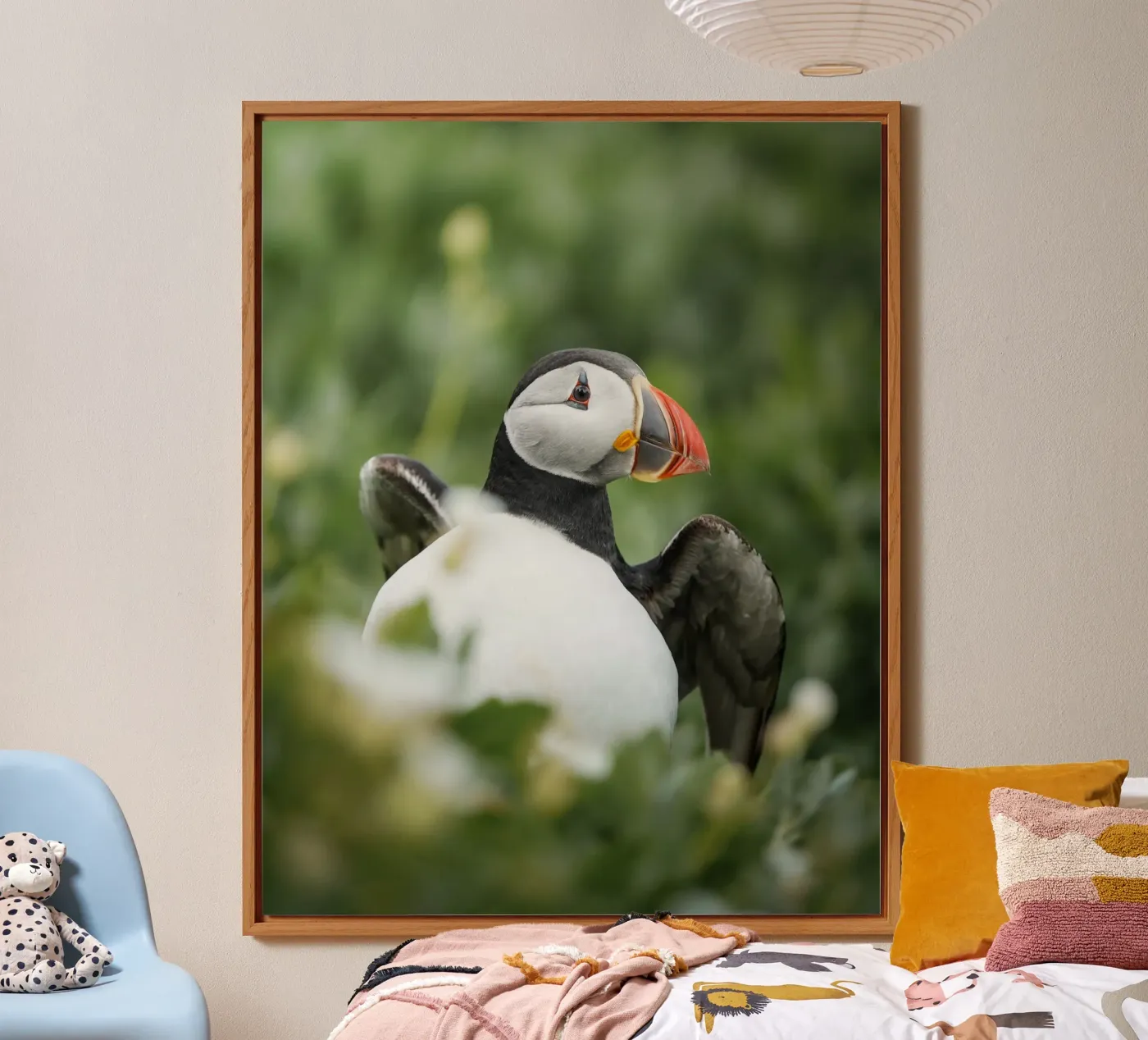 Puffin forex plate by Tom's Wildlife