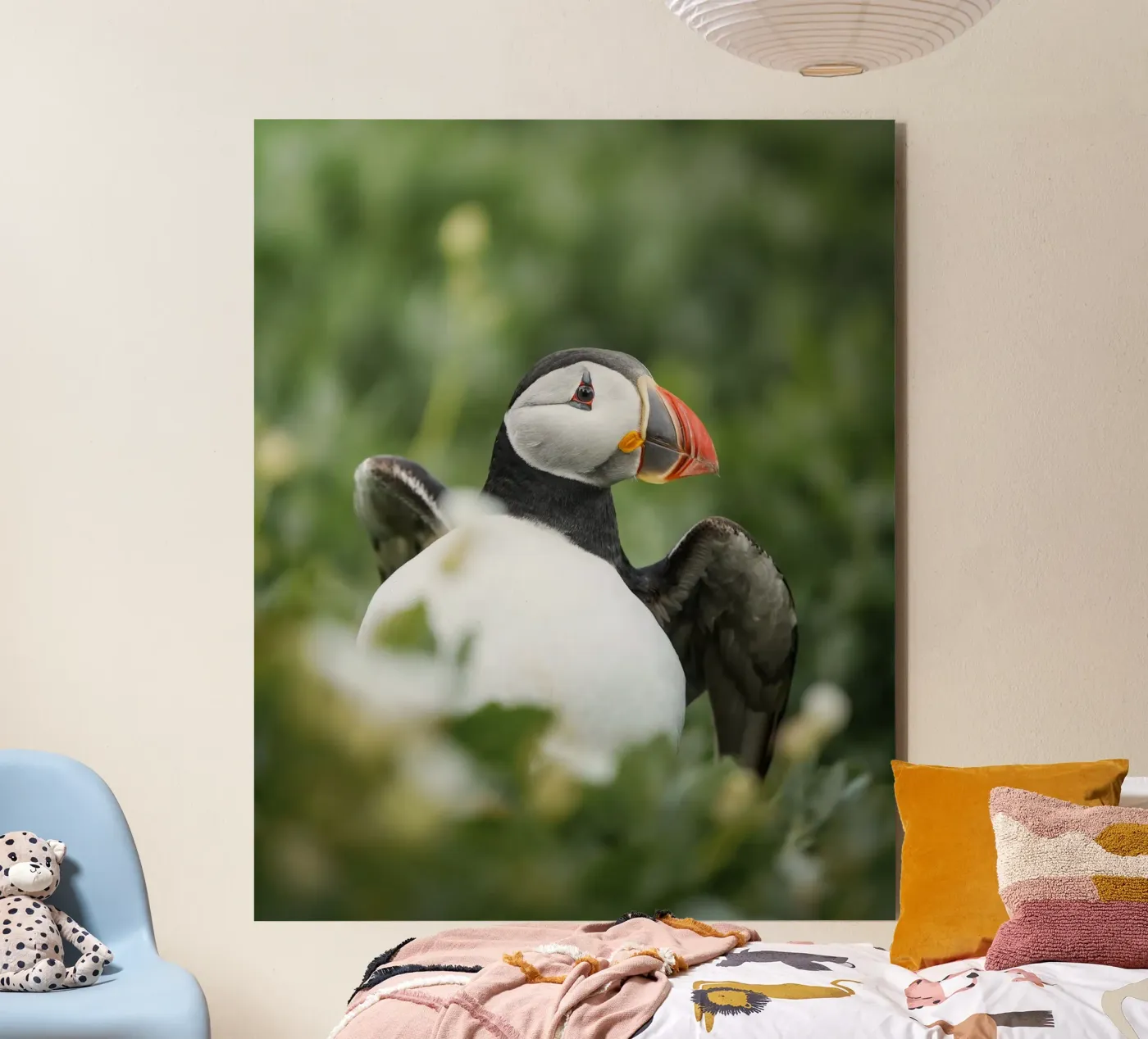 Puffin forex plate by Tom's Wildlife
