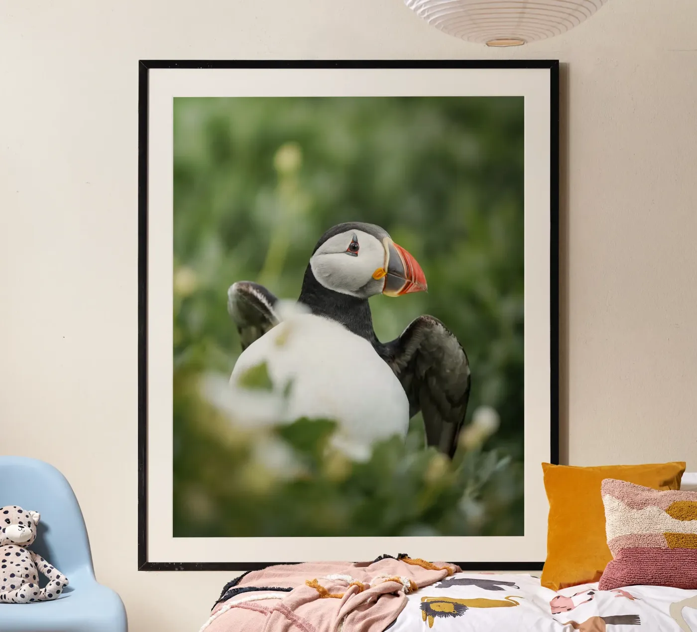Puffin poster da Tom's Wildlife