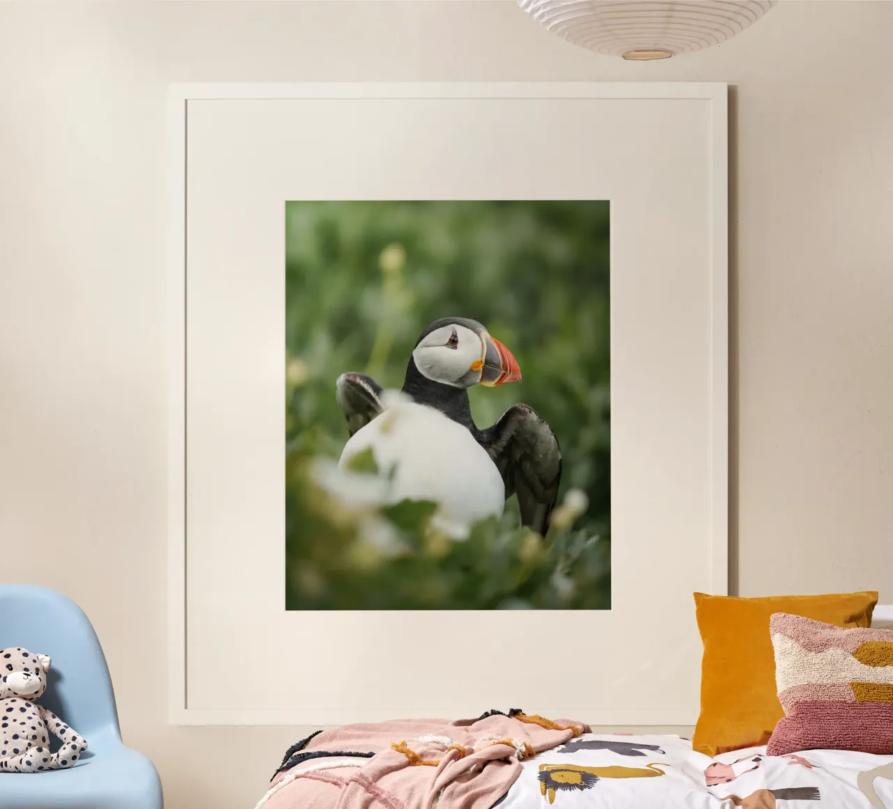 Puffin poster da Tom's Wildlife