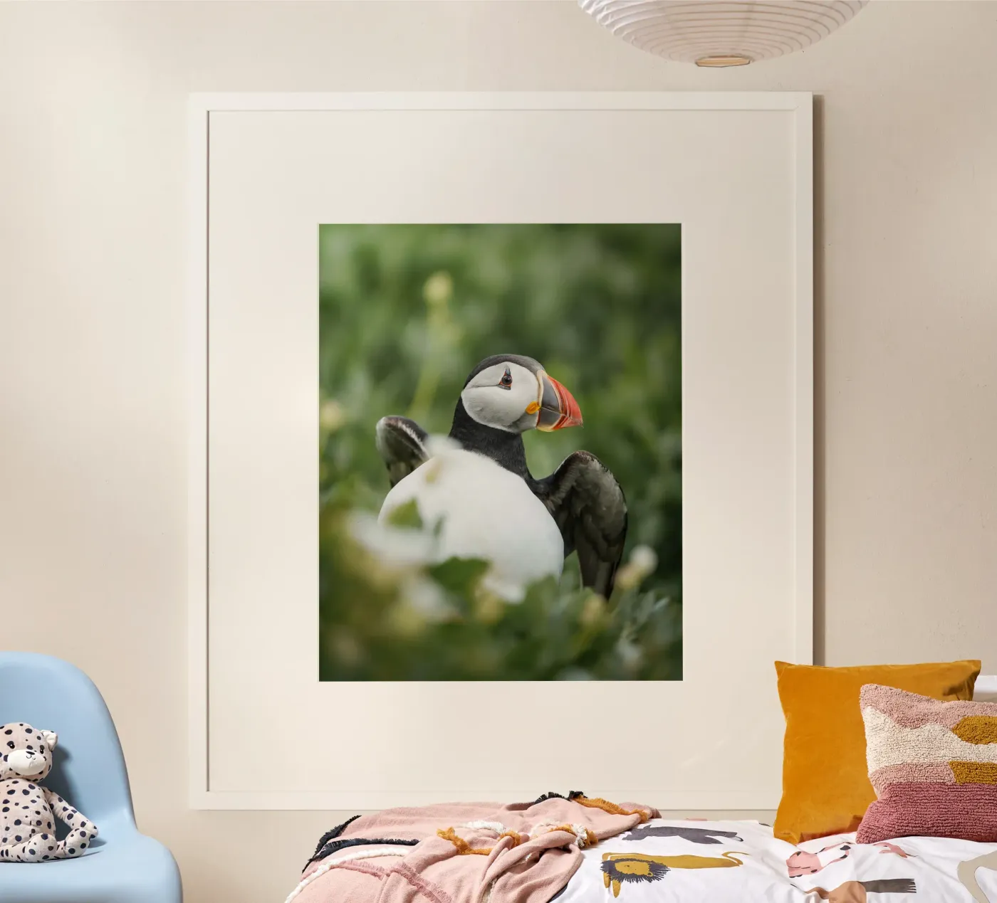 Puffin poster da Tom's Wildlife