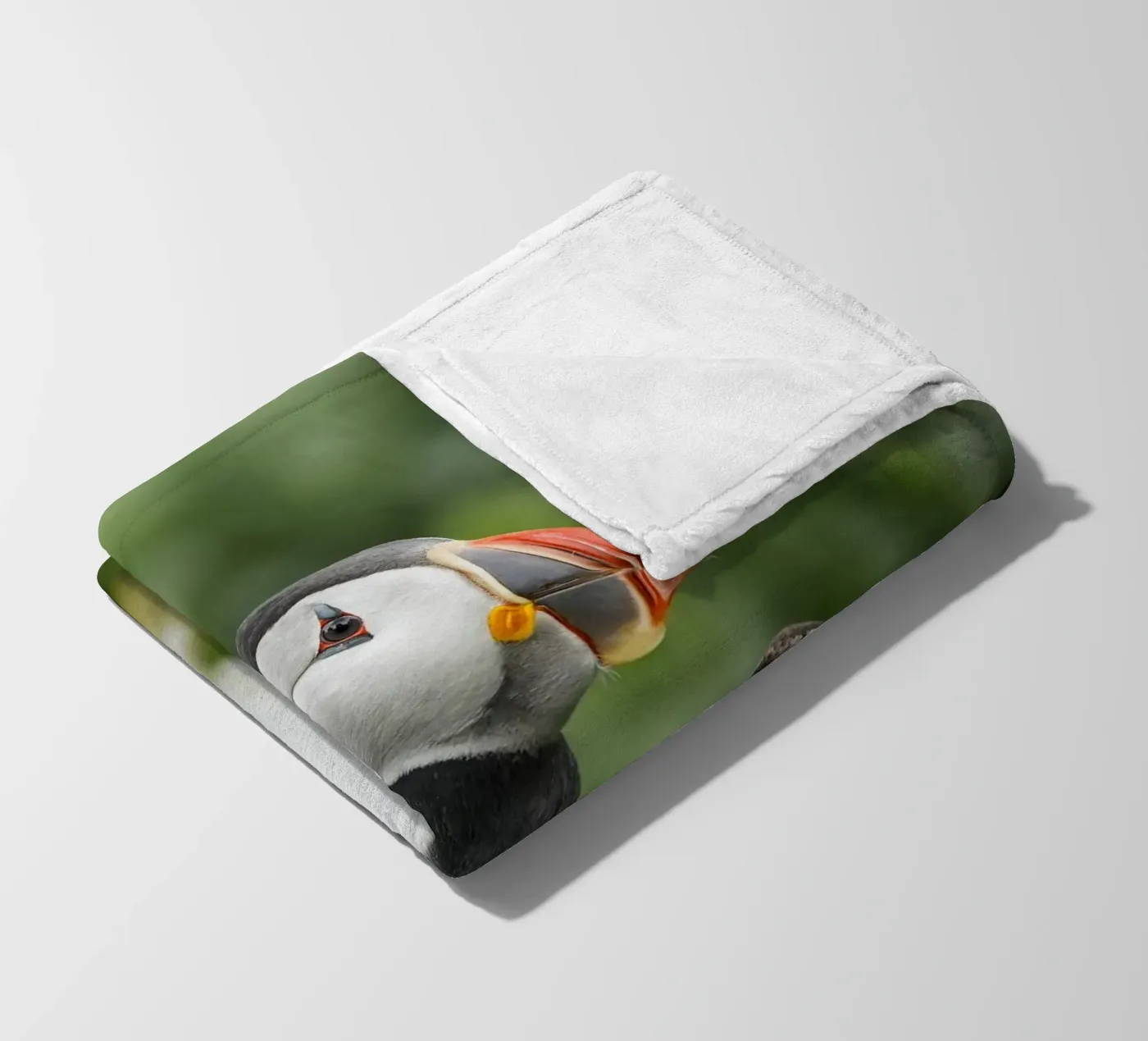 Papageientaucher Fleecedecke von Tom's Wildlife