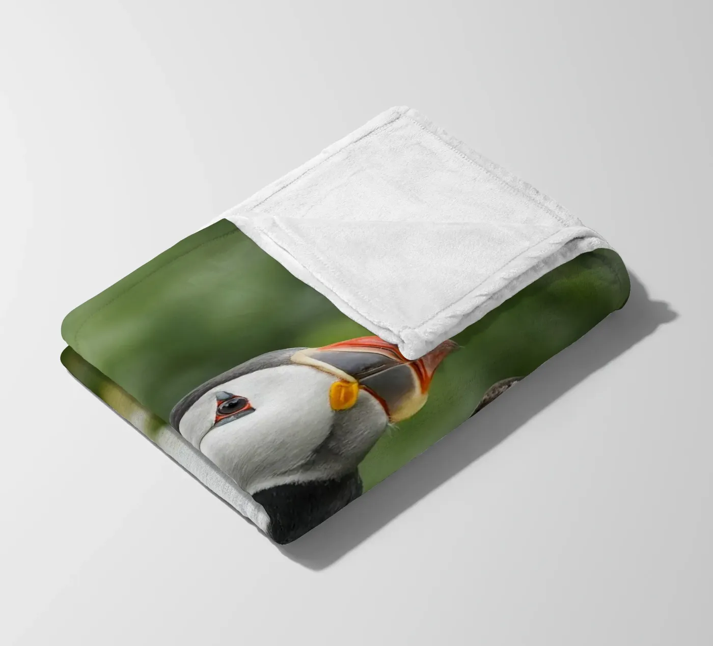 Papageientaucher Fleecedecke von Tom's Wildlife