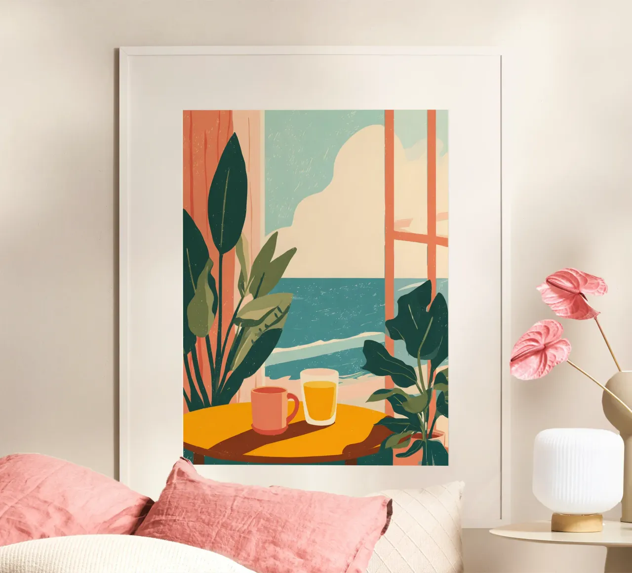 The Ocean View poster by Gypsy Galleria