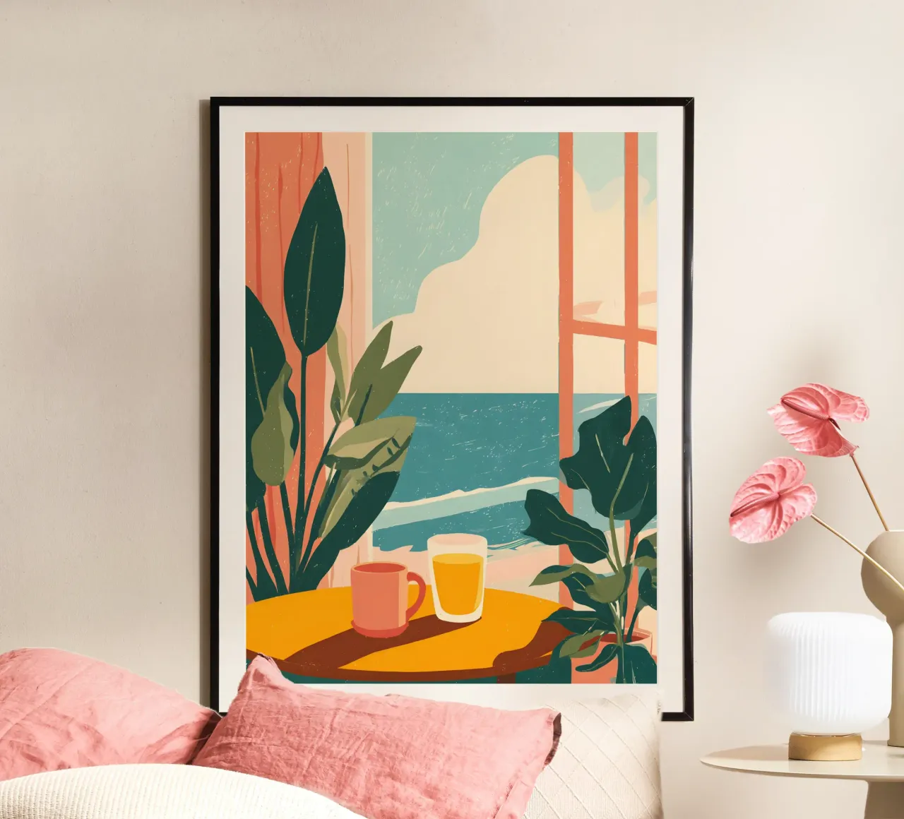 The Ocean View poster by Gypsy Galleria
