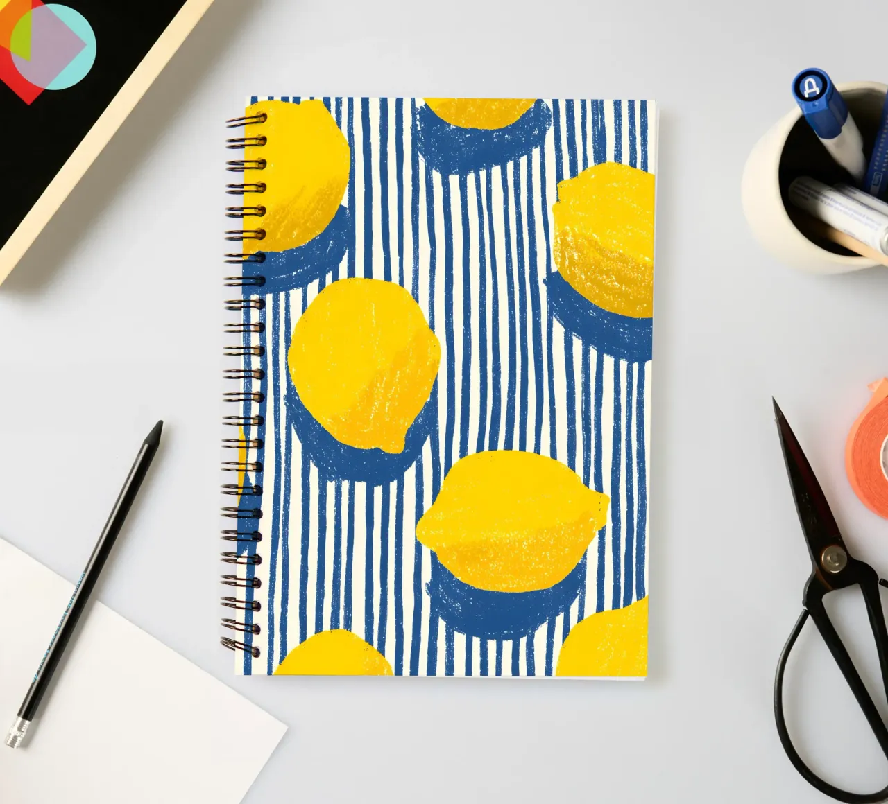 The Lemons cuaderno de espiral de Gypsy Galleria