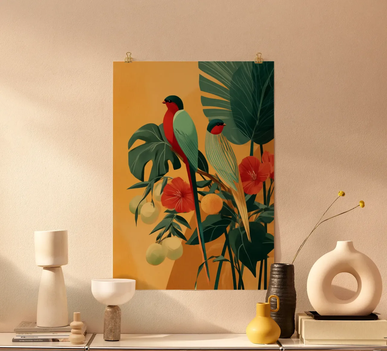 Botánica del Trópico I hahnemühle by Clara August