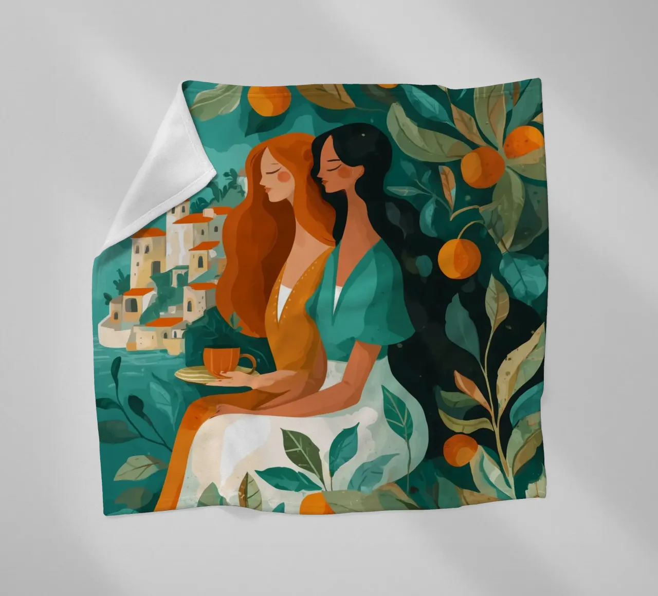Beneath the Orange Tree I coperta in pile da Clara August